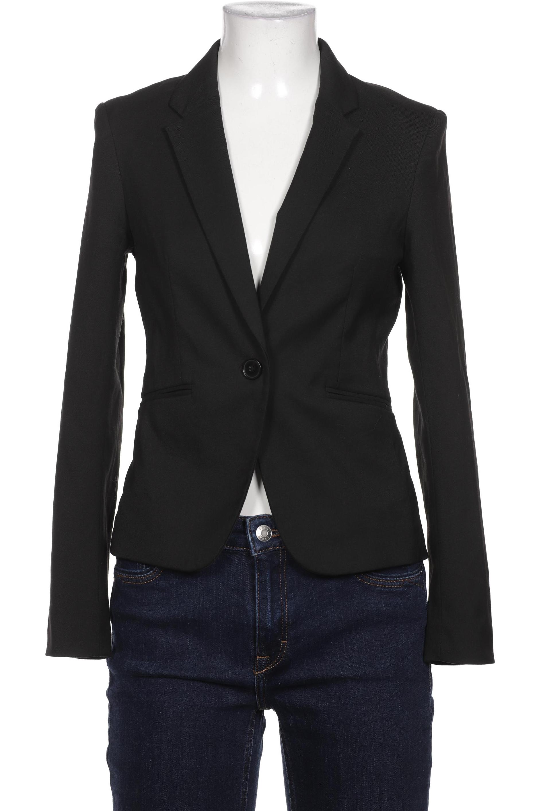 H&M Damen Blazer, schwarz von H&M