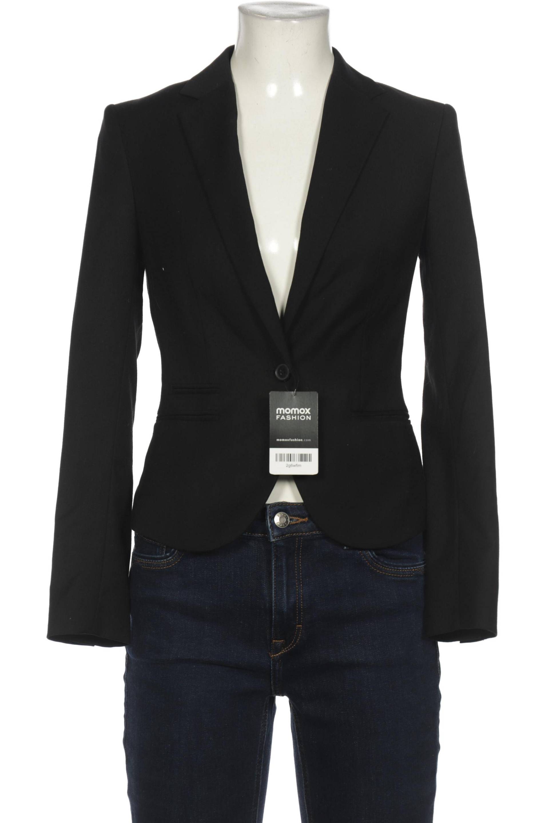 H&M Damen Blazer, schwarz von H&M