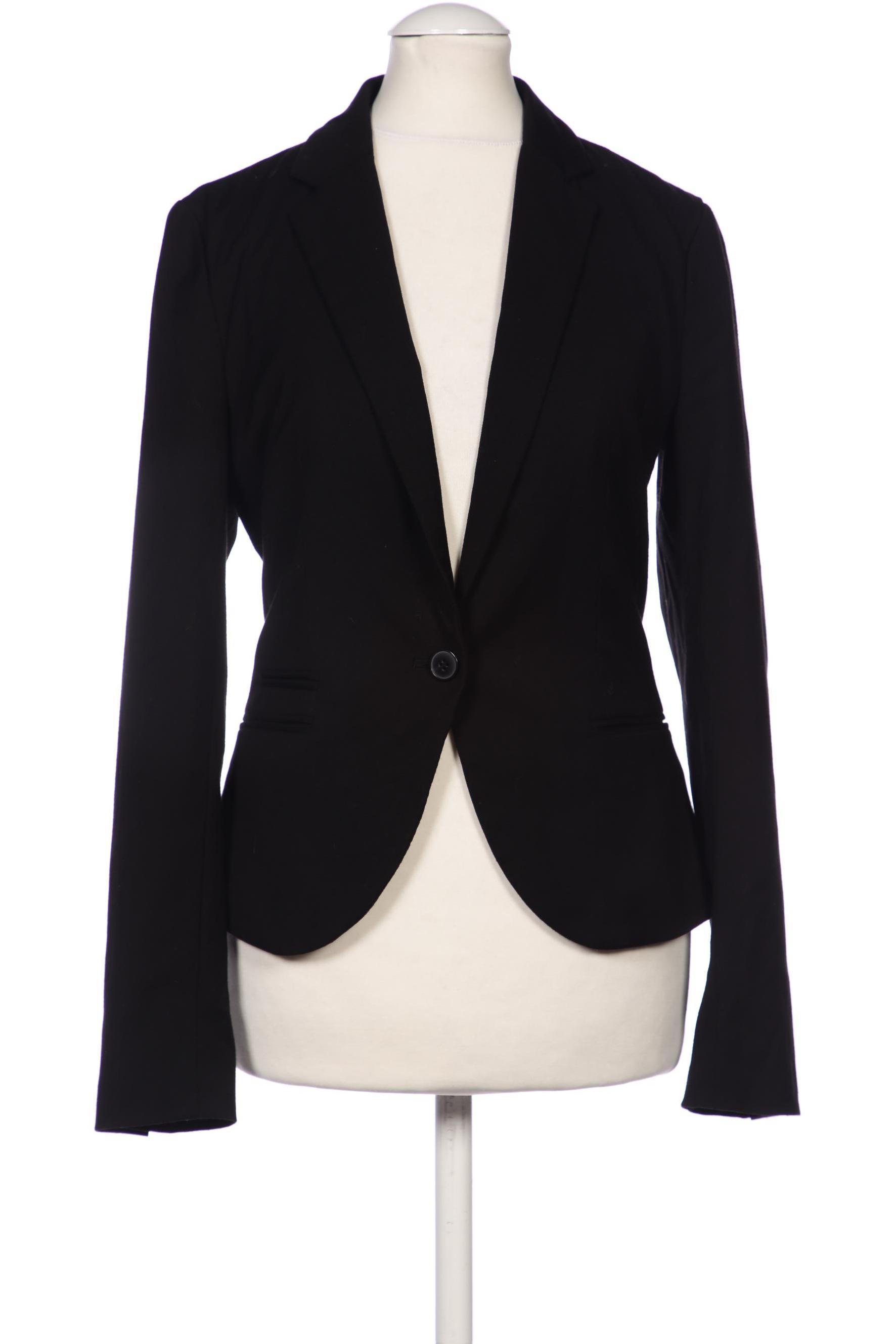 H&M Damen Blazer, schwarz von H&M