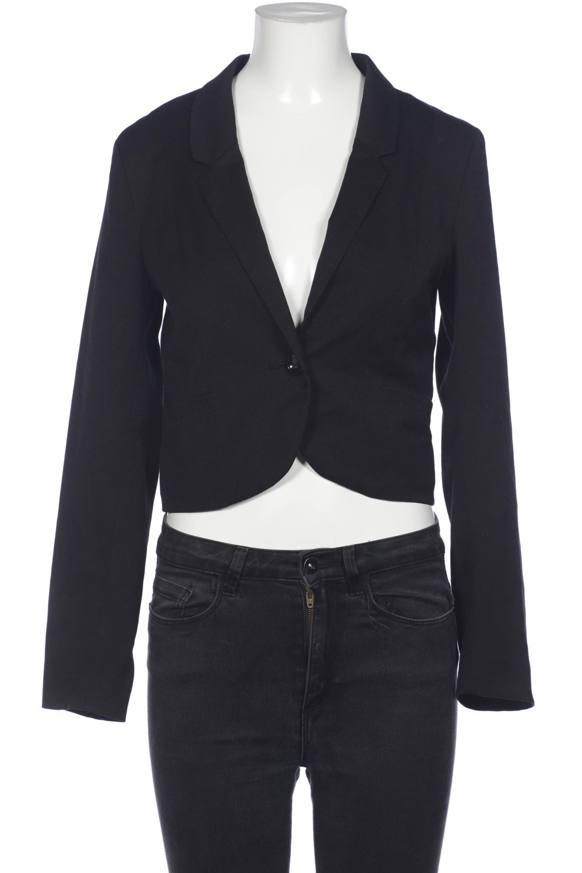 H&M Damen Blazer, schwarz von H&M