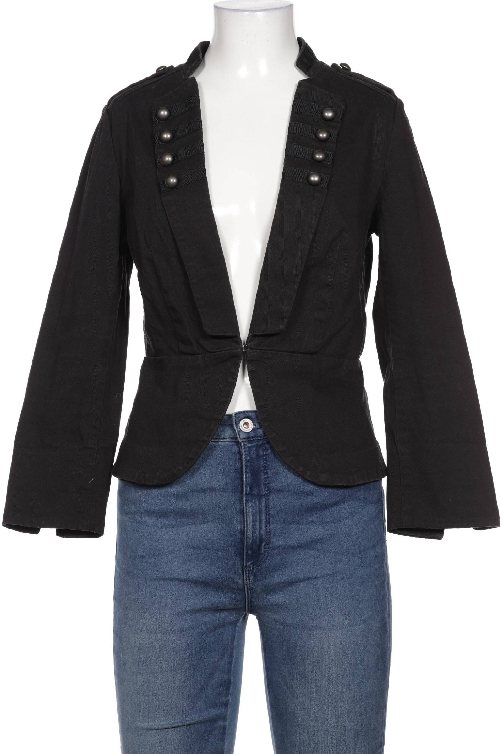 H&M Damen Blazer, schwarz von H&M