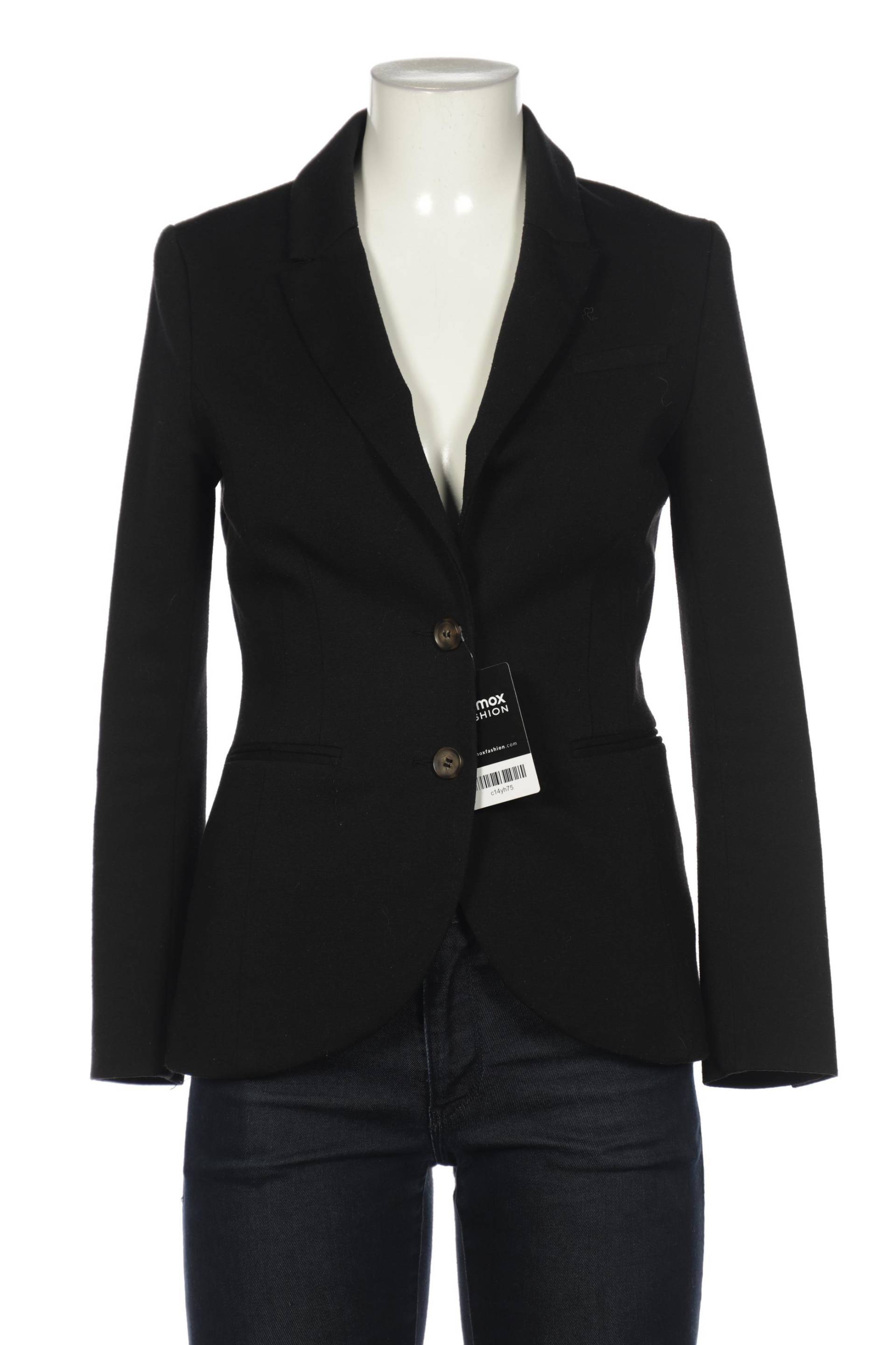 H&M Damen Blazer, schwarz von H&M