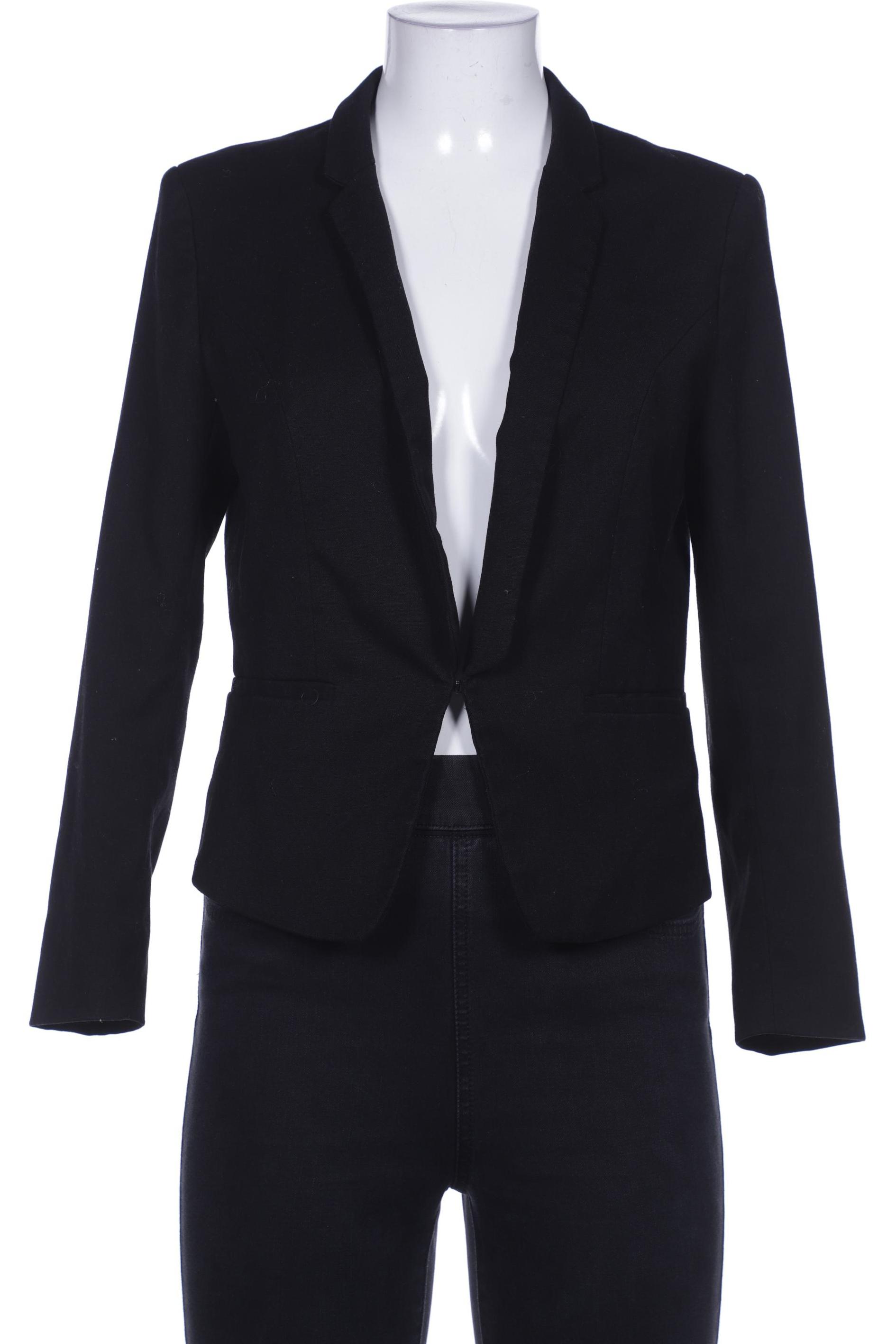 H&M Damen Blazer, schwarz von H&M