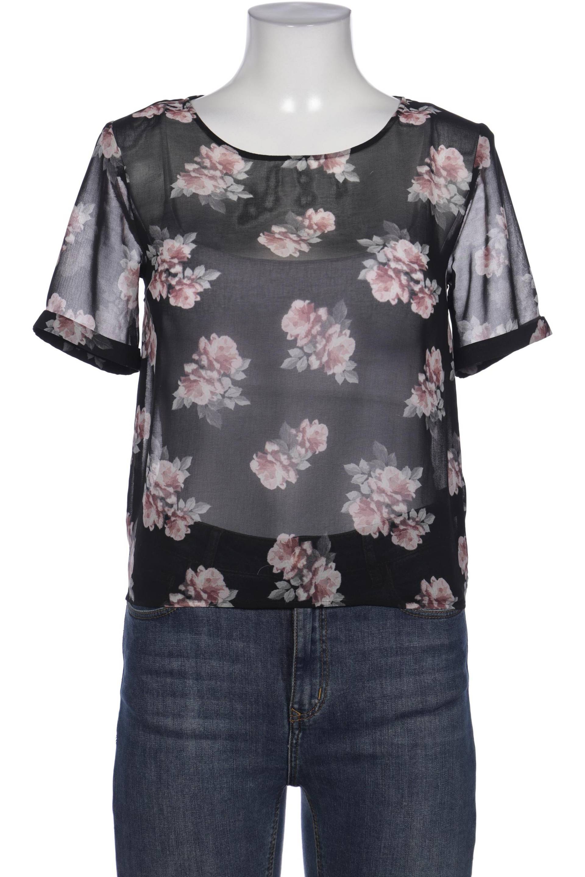 H&M Damen Bluse, schwarz von H&M