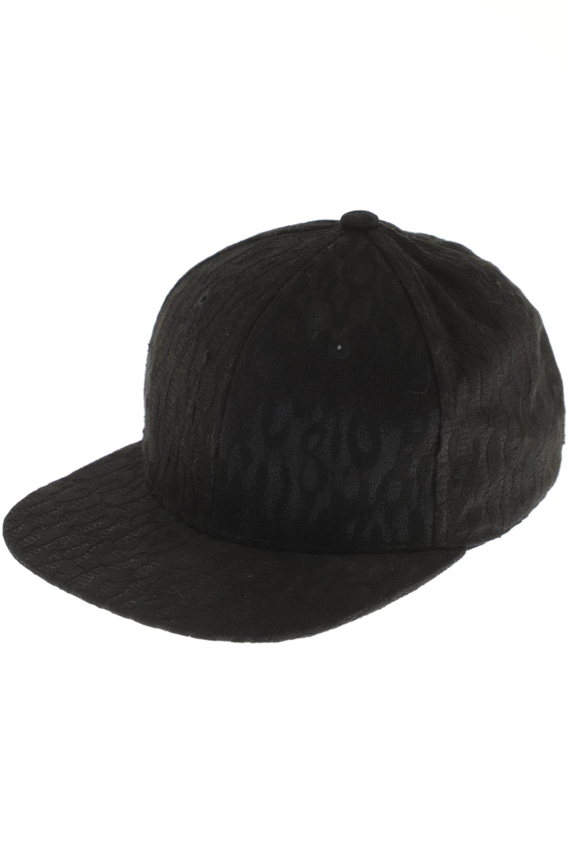 H&M Damen Hut/Mütze, schwarz, Gr. 56 von H&M