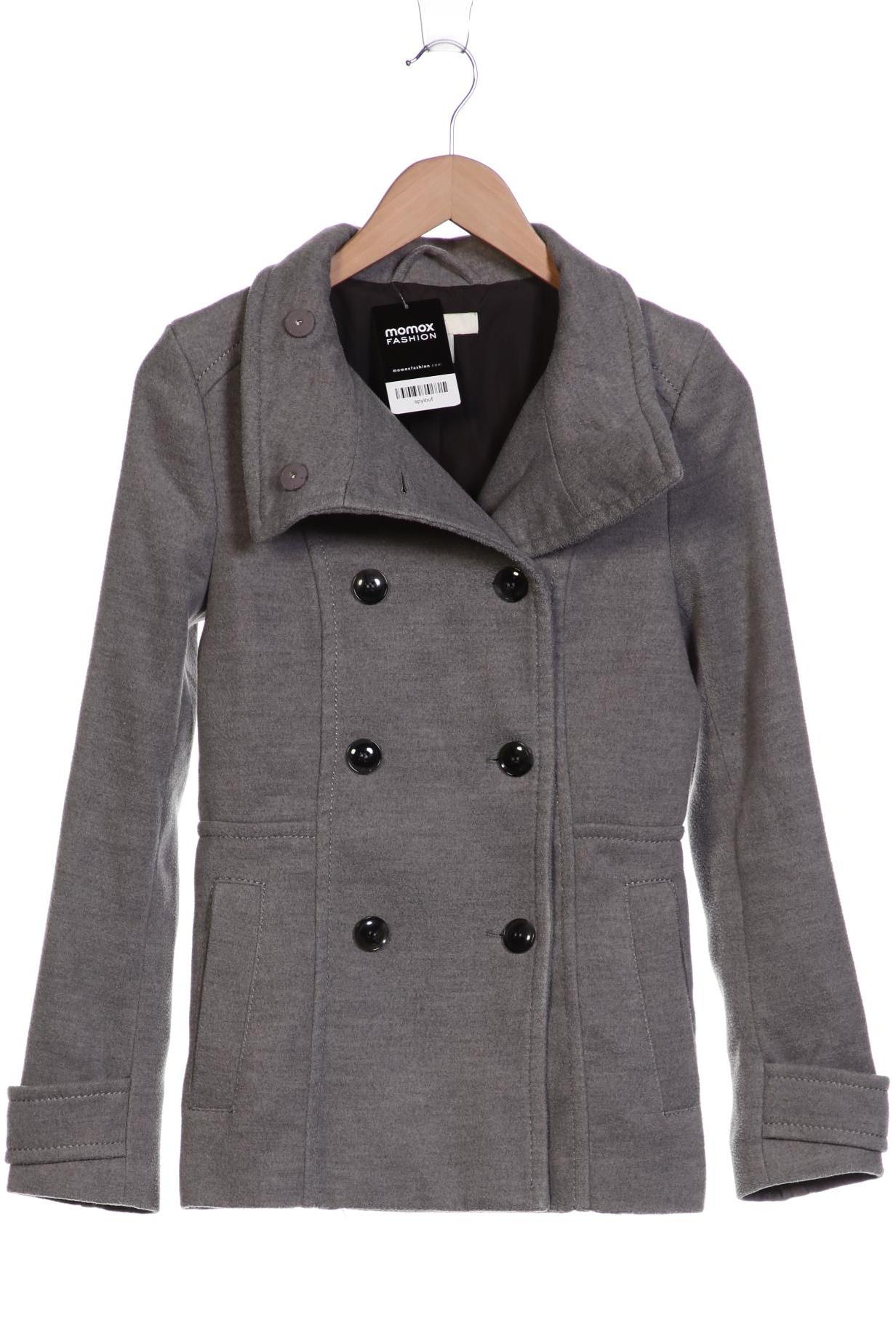 H&M Damen Jacke, grau von H&M