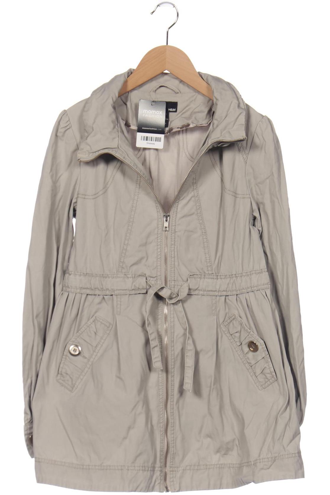 H&M Damen Jacke, grau von H&M