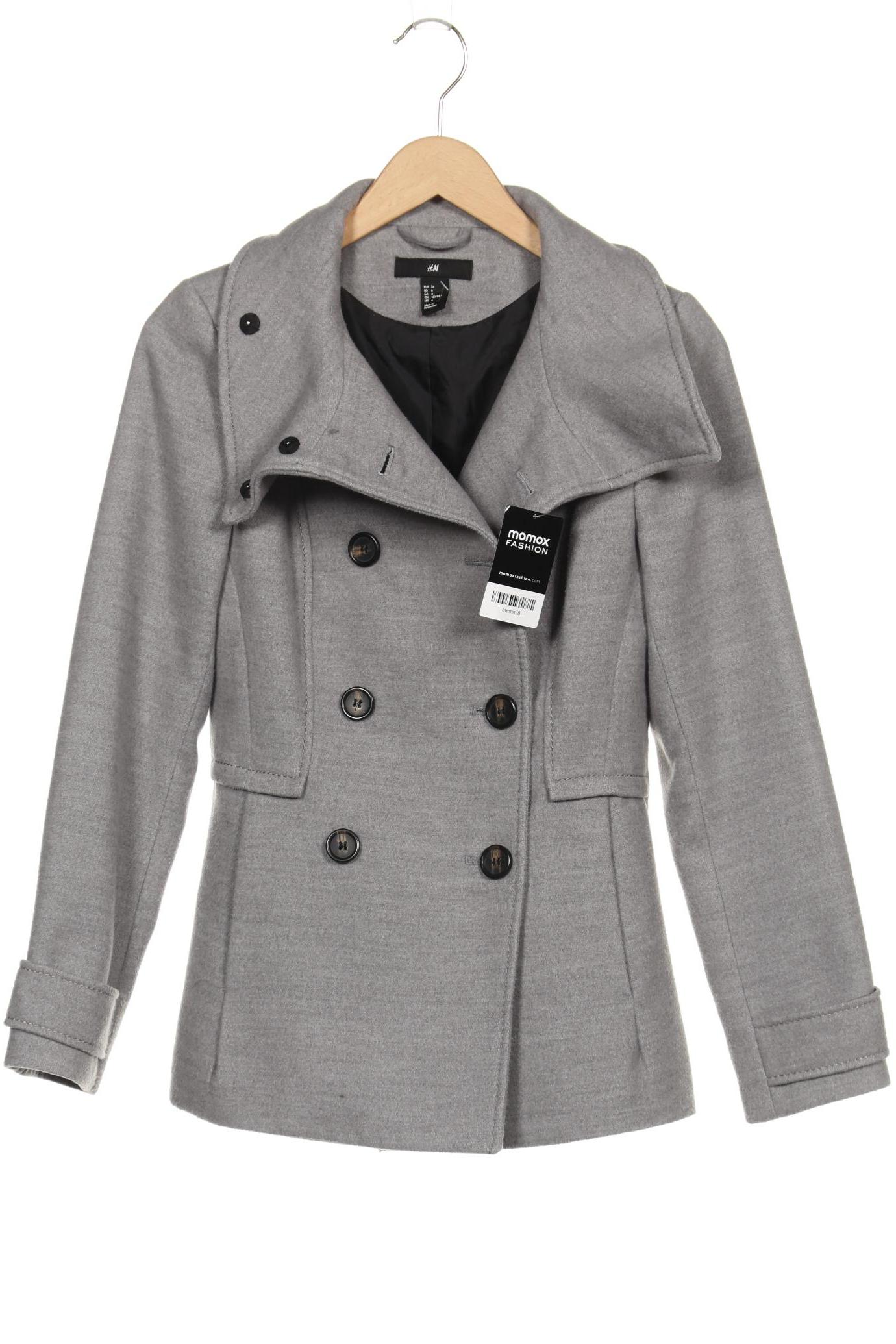 H&M Damen Jacke, grau von H&M