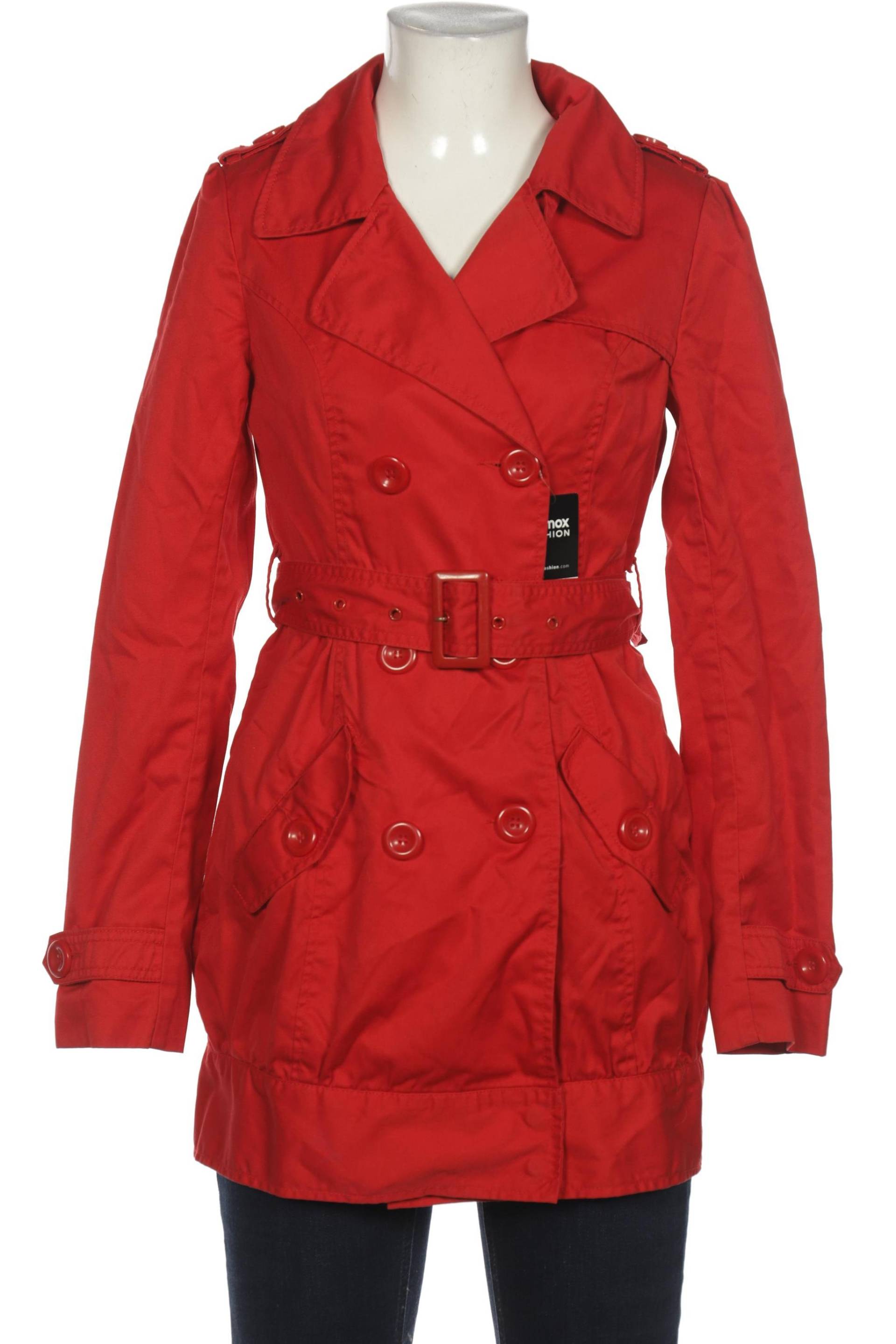 H&M Damen Mantel, rot von H&M