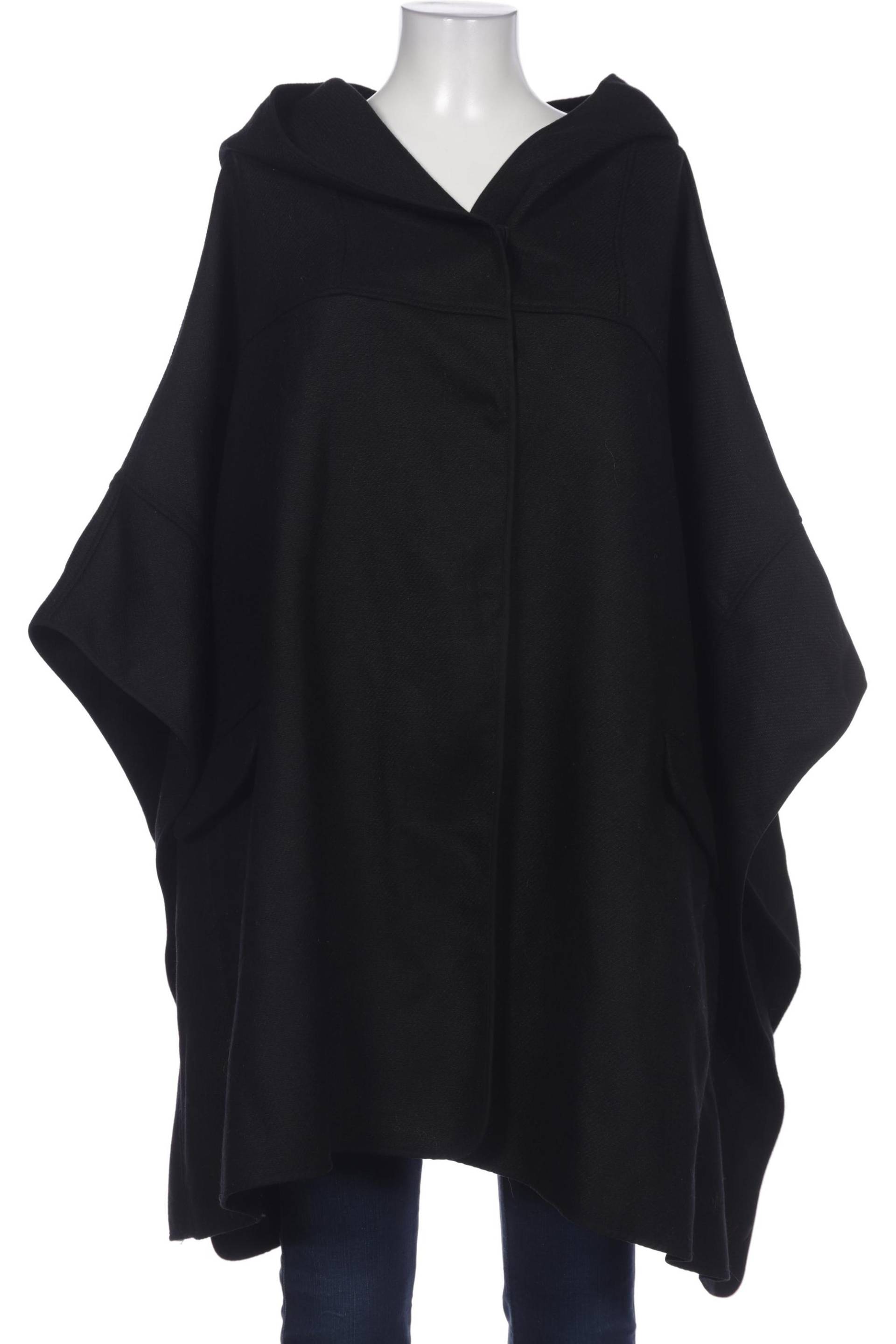 H&M Damen Mantel, schwarz, Gr. 44 von H&M
