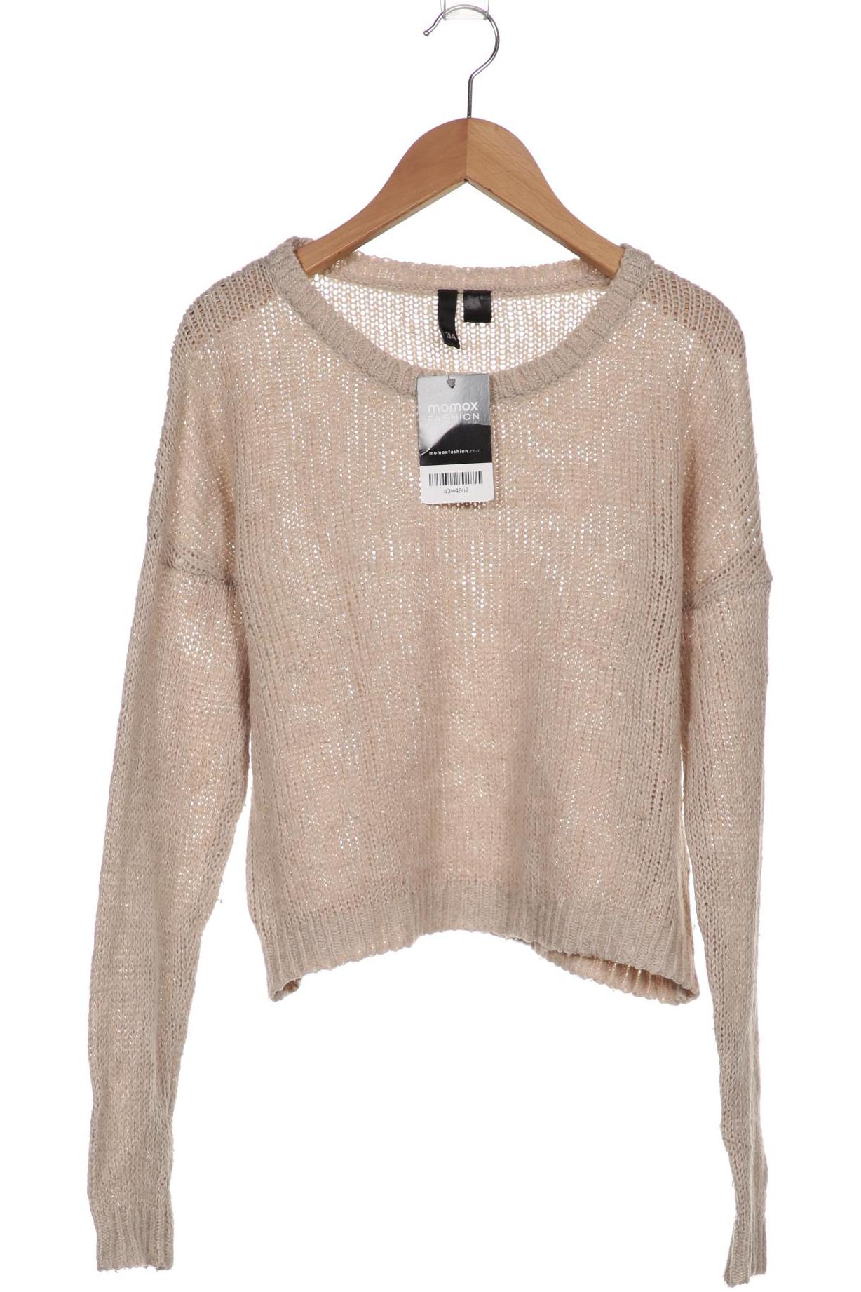 H&M Damen Pullover, beige von H&M