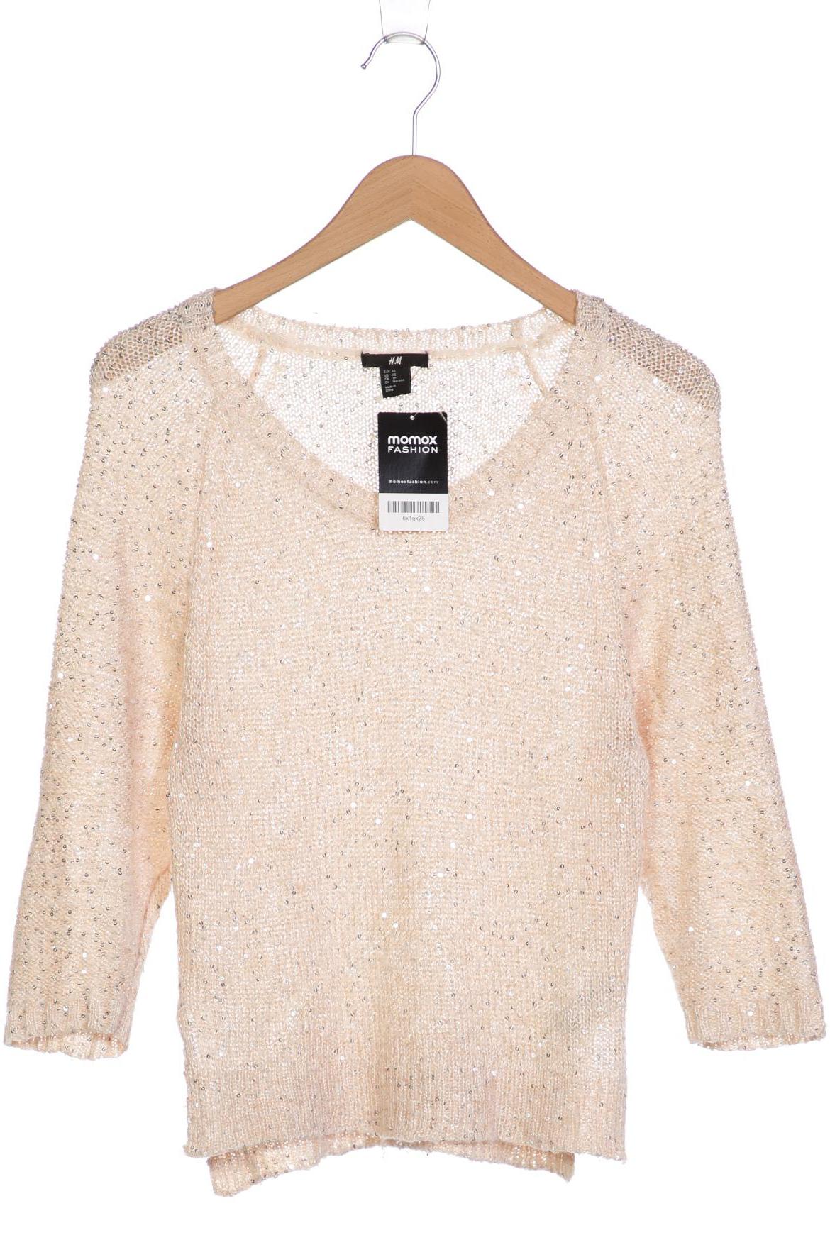 H&M Damen Pullover, beige von H&M