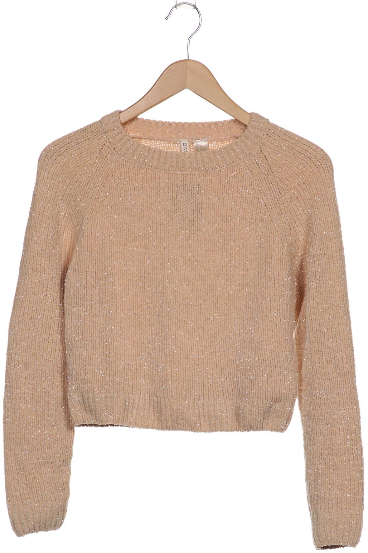 H&M Damen Pullover, beige von H&M