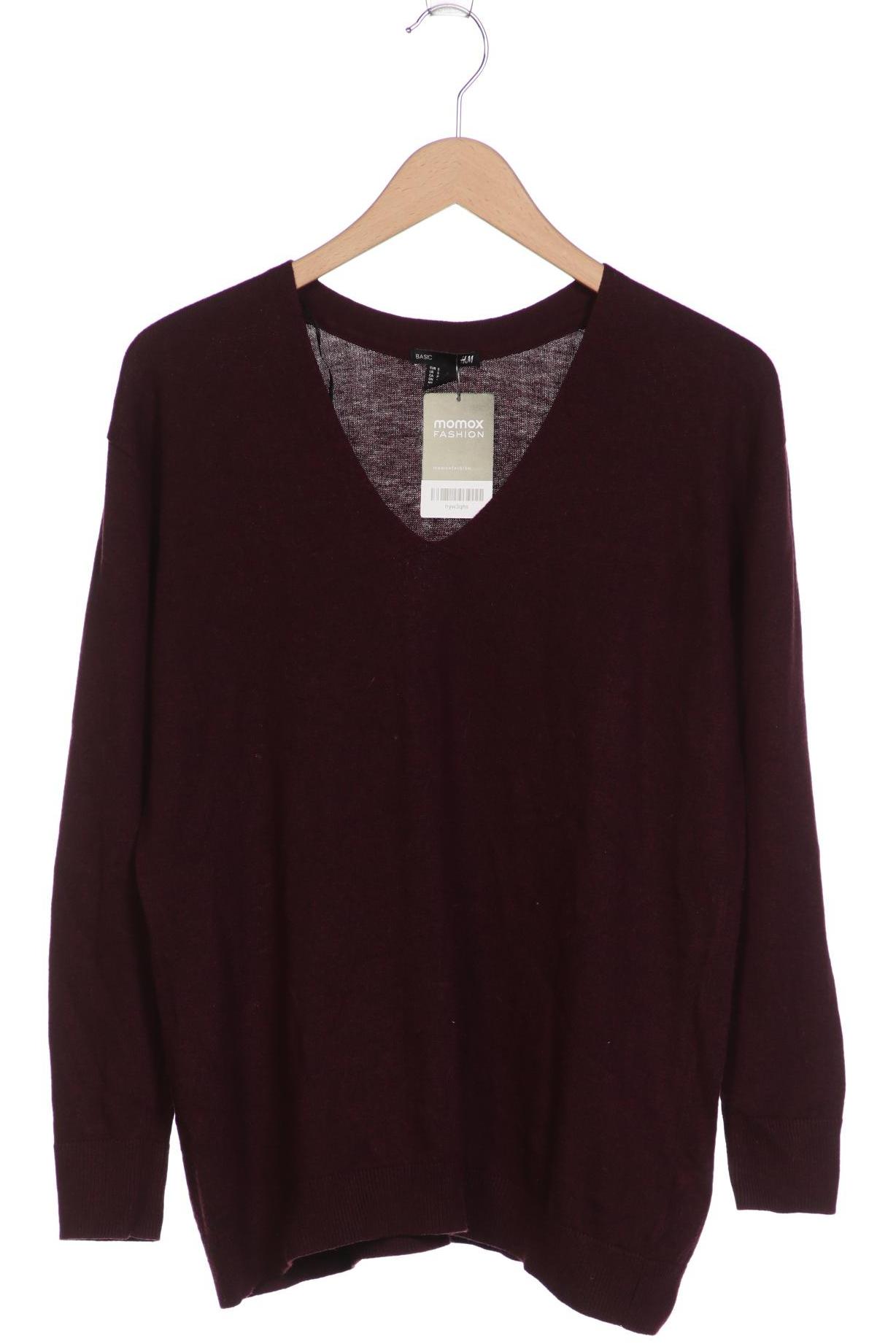 H&M Damen Pullover, bordeaux von H&M