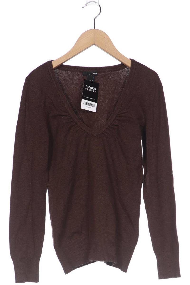 H&M Damen Pullover, braun von H&M