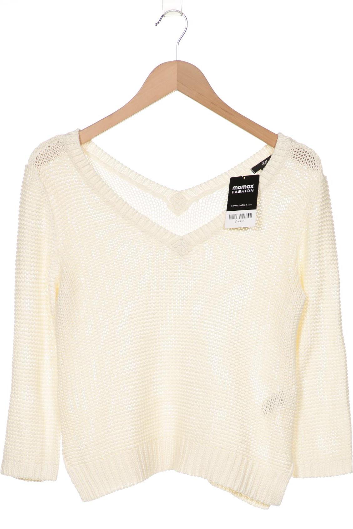 H&M Damen Pullover, cremeweiß von H&M