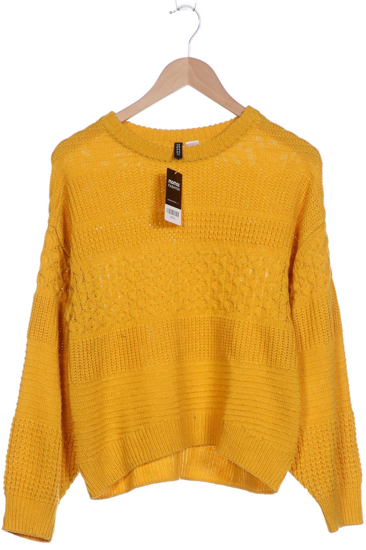 H&M Damen Pullover, gelb von H&M