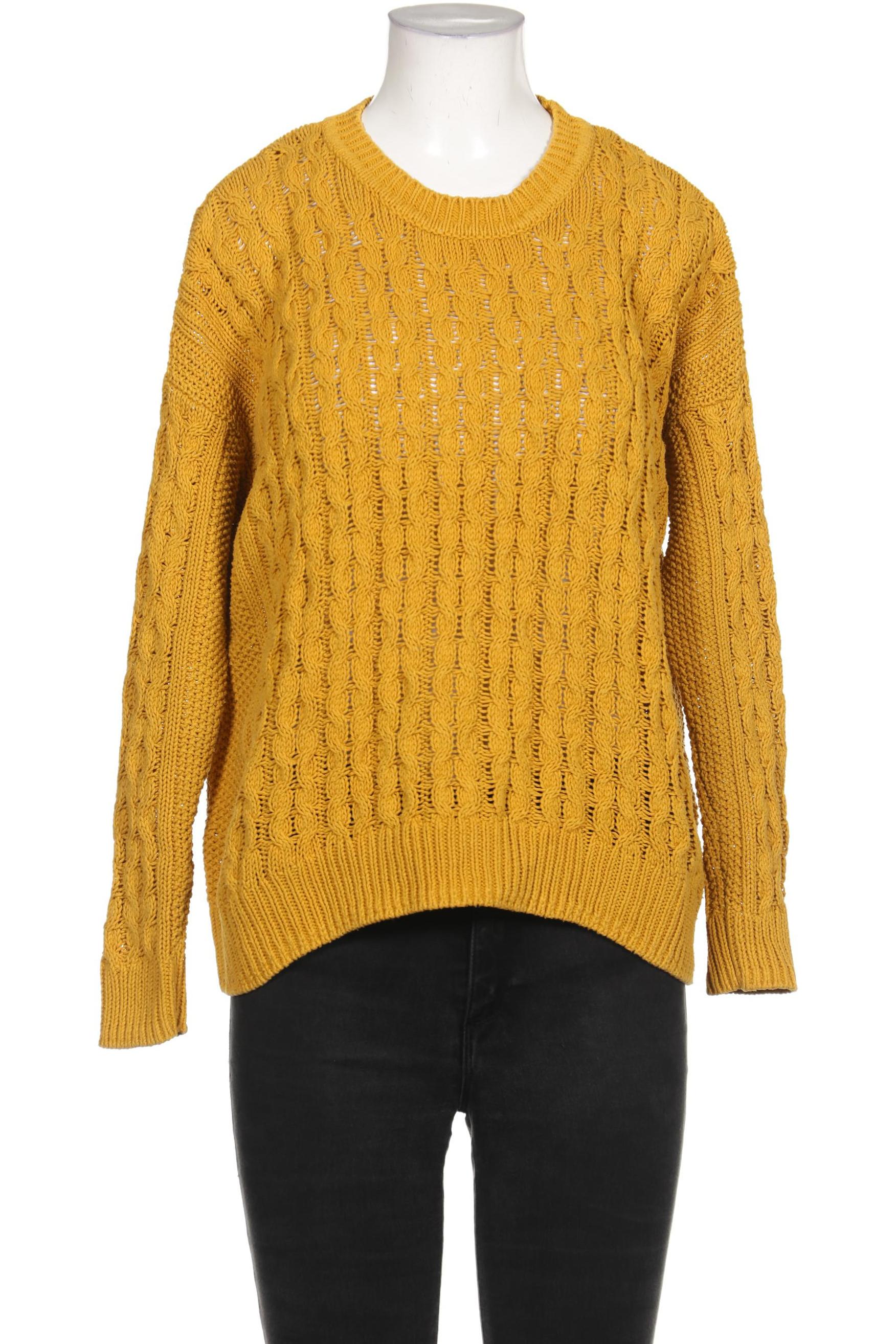 H&M Damen Pullover, gelb von H&M