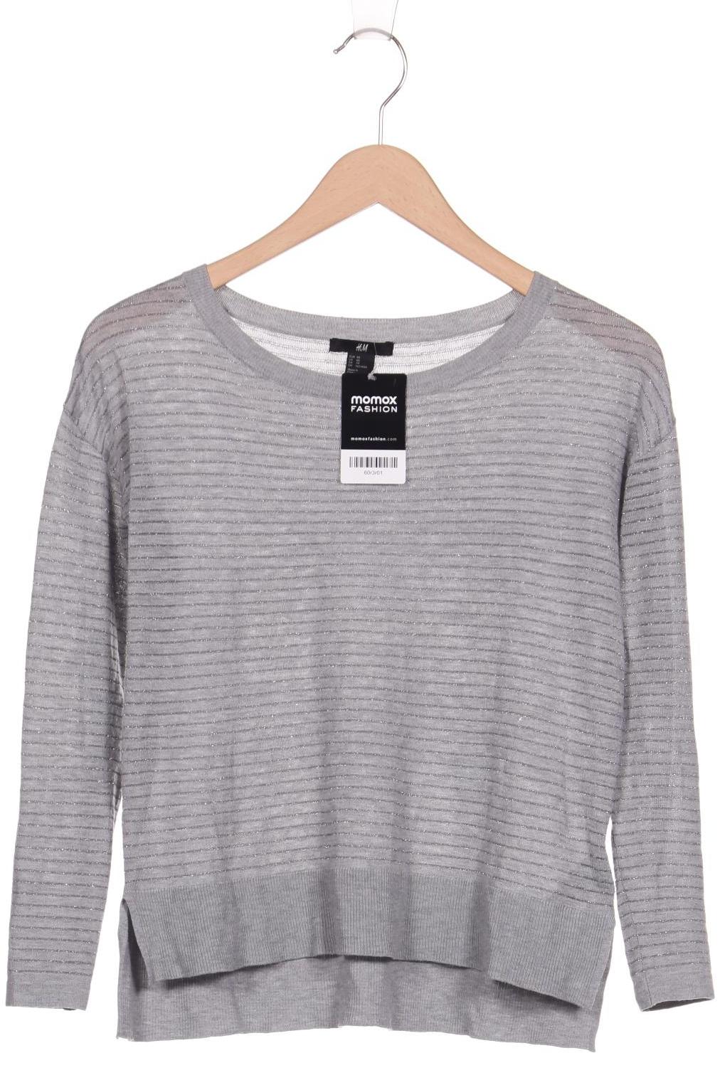 H&M Damen Pullover, grau von H&M