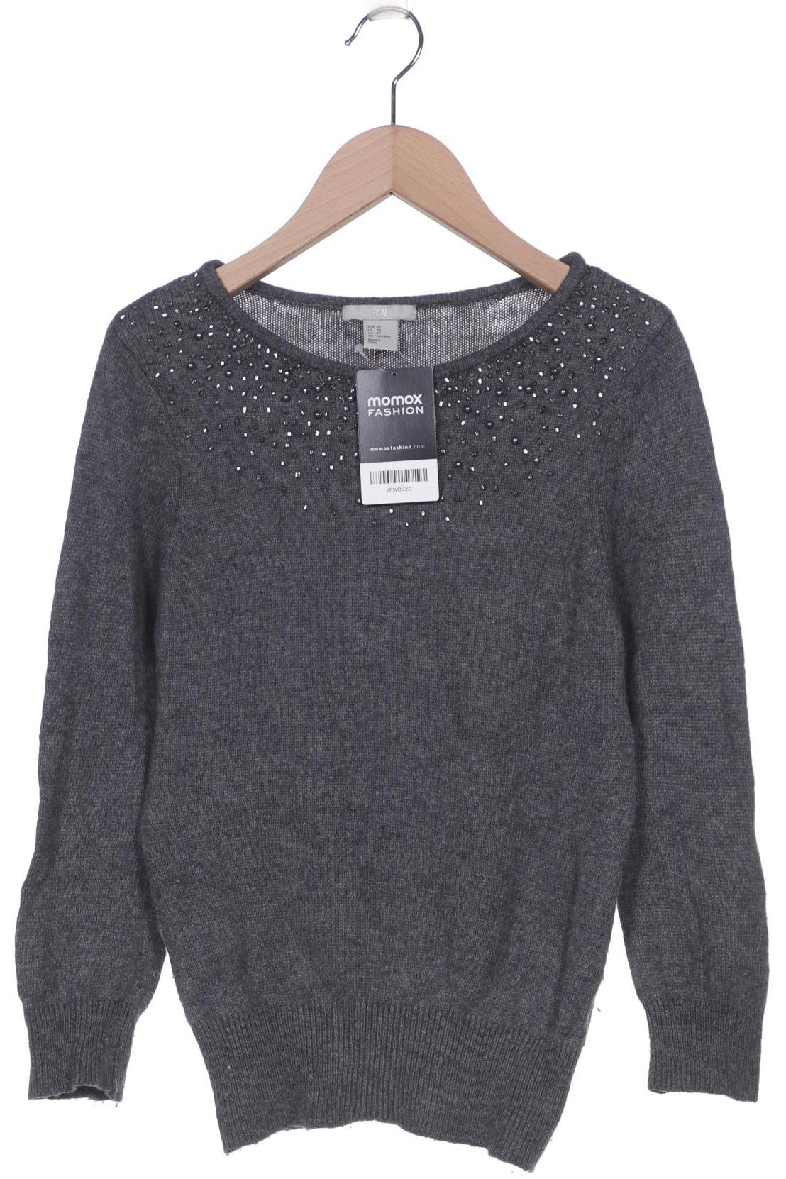 H&M Damen Pullover, grau von H&M