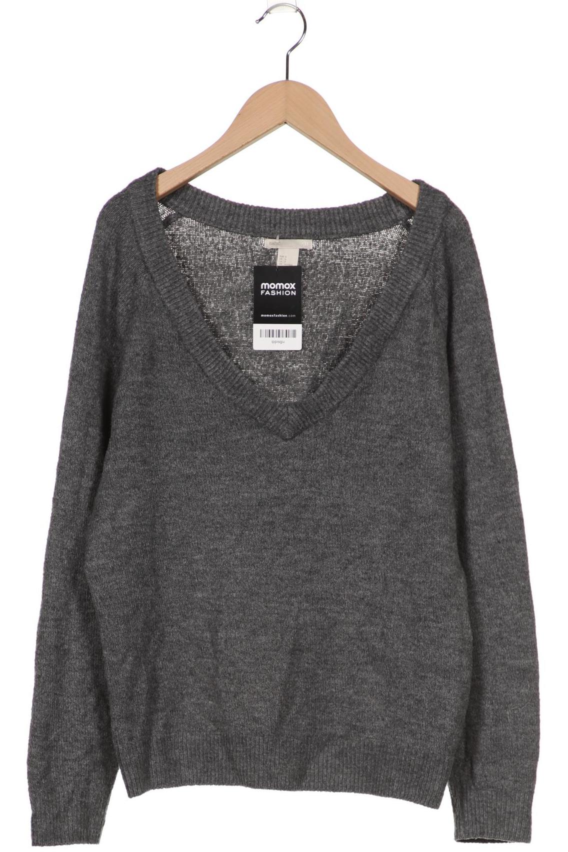 H&M Damen Pullover, grau von H&M