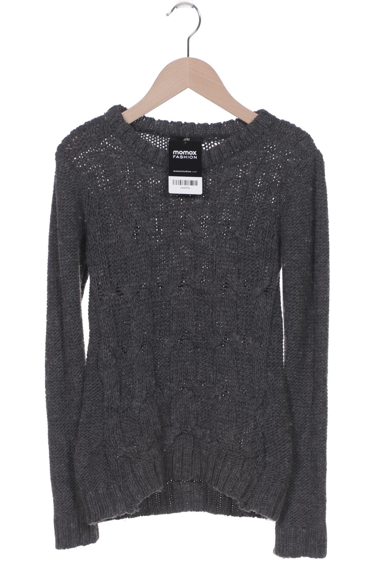 H&M Damen Pullover, grau von H&M