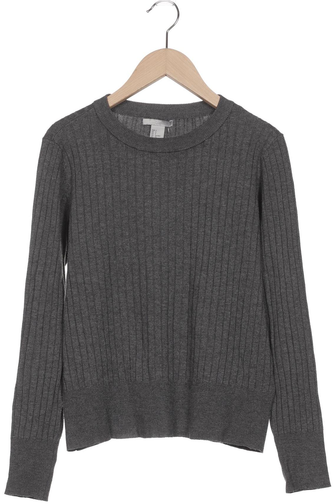 H&M Damen Pullover, grau von H&M