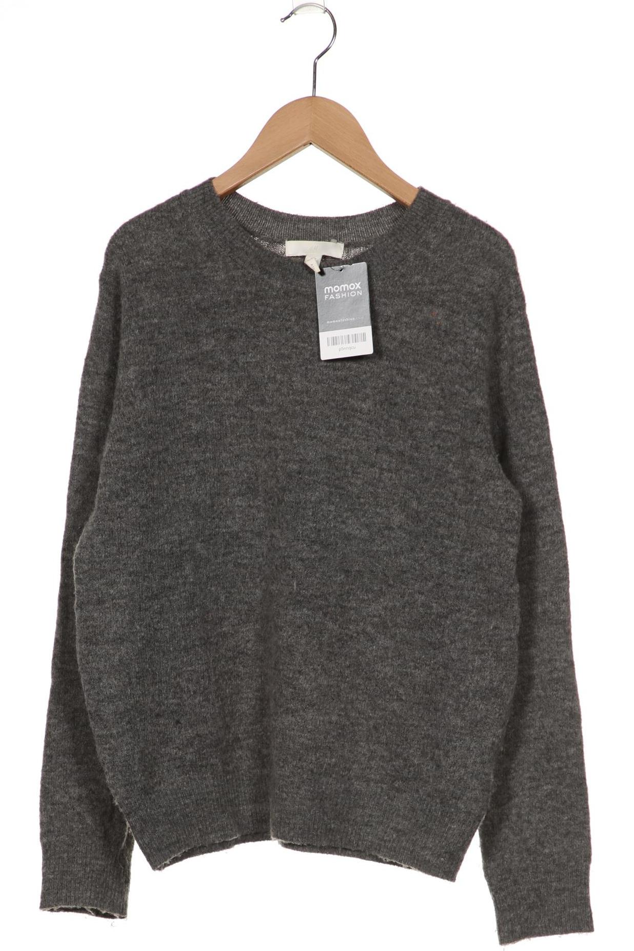 H&M Damen Pullover, grau von H&M