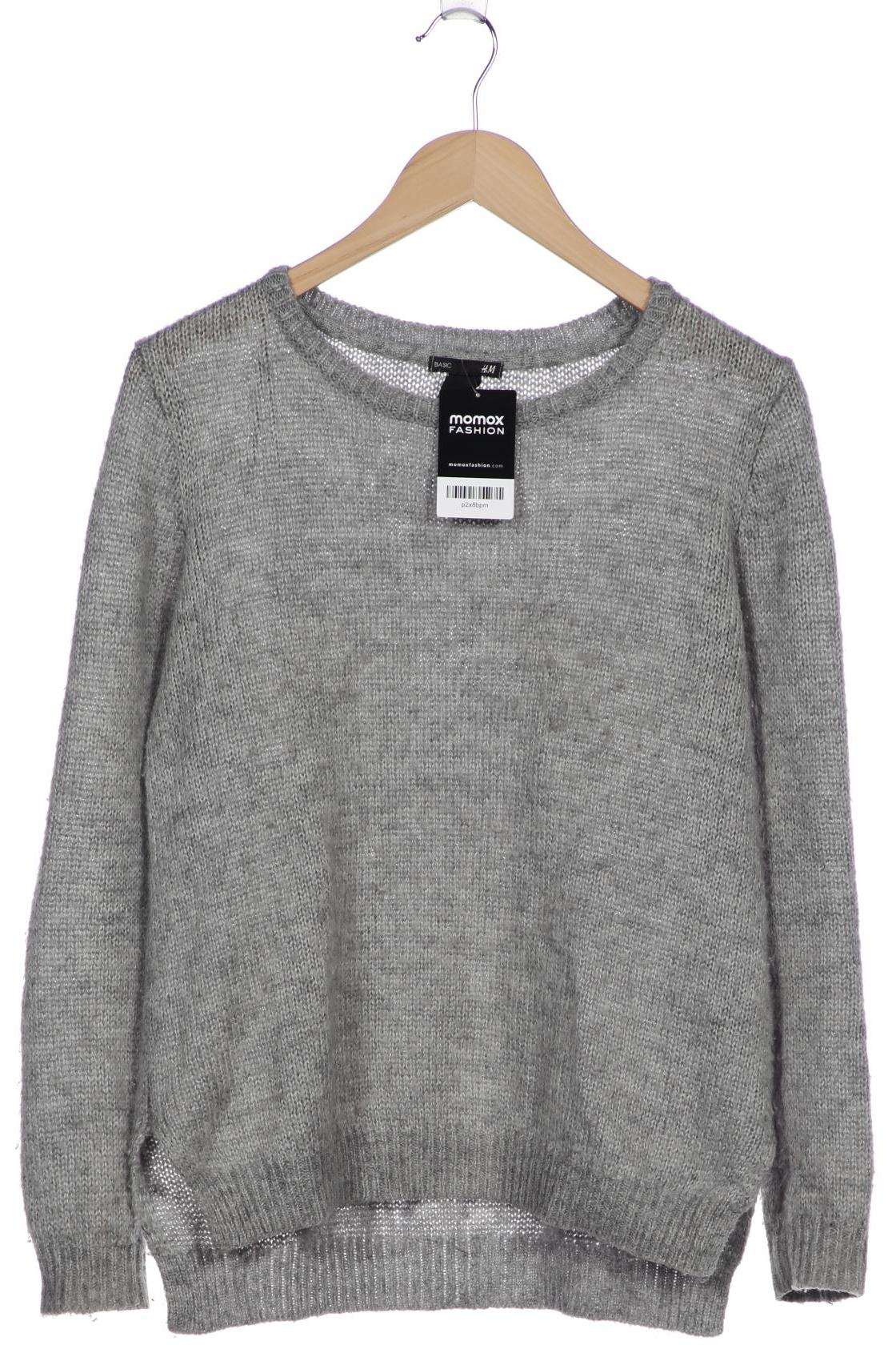 H&M Damen Pullover, grau von H&M