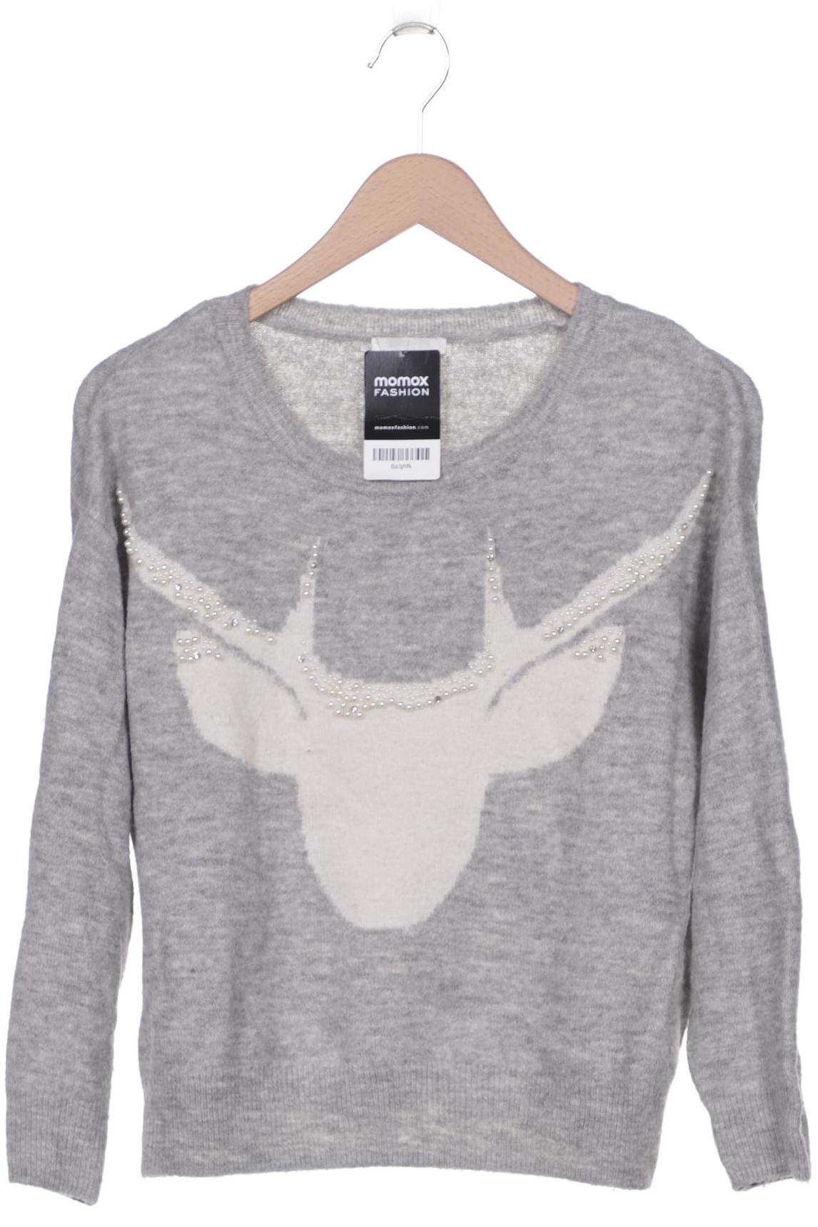 H&M Damen Pullover, grau von H&M