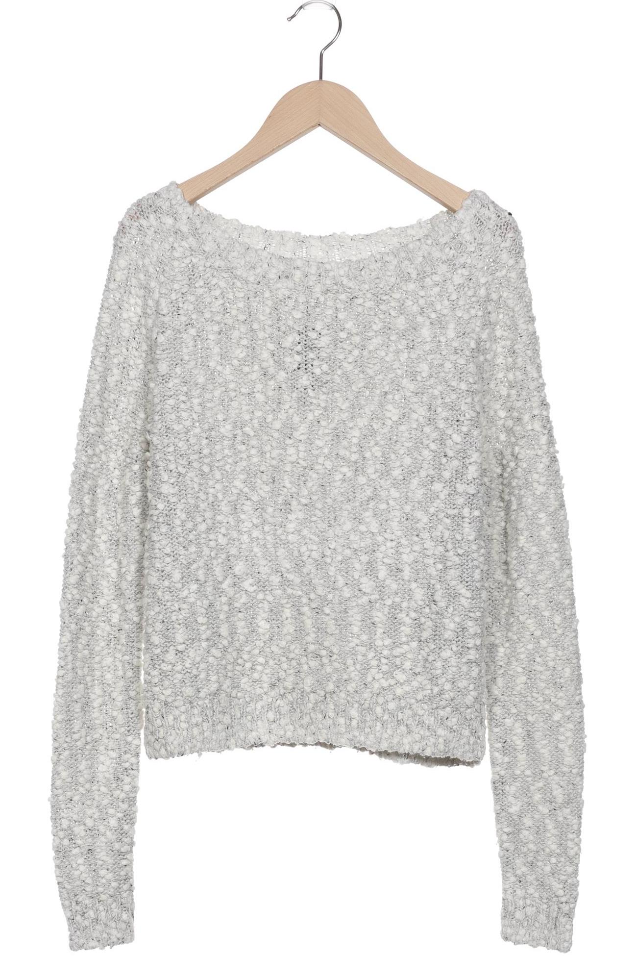 H&M Damen Pullover, grau von H&M