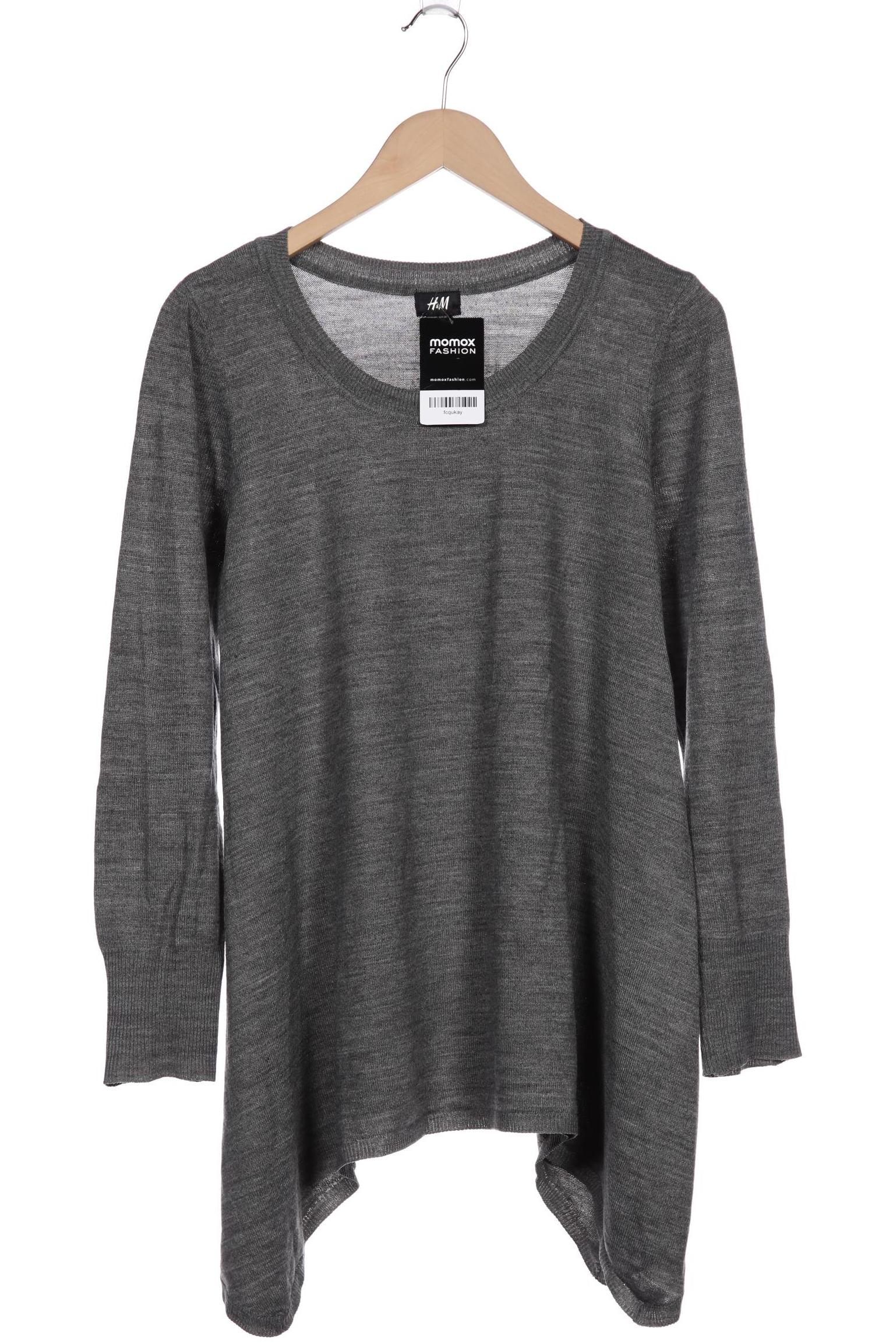 H&M Damen Pullover, grau von H&M