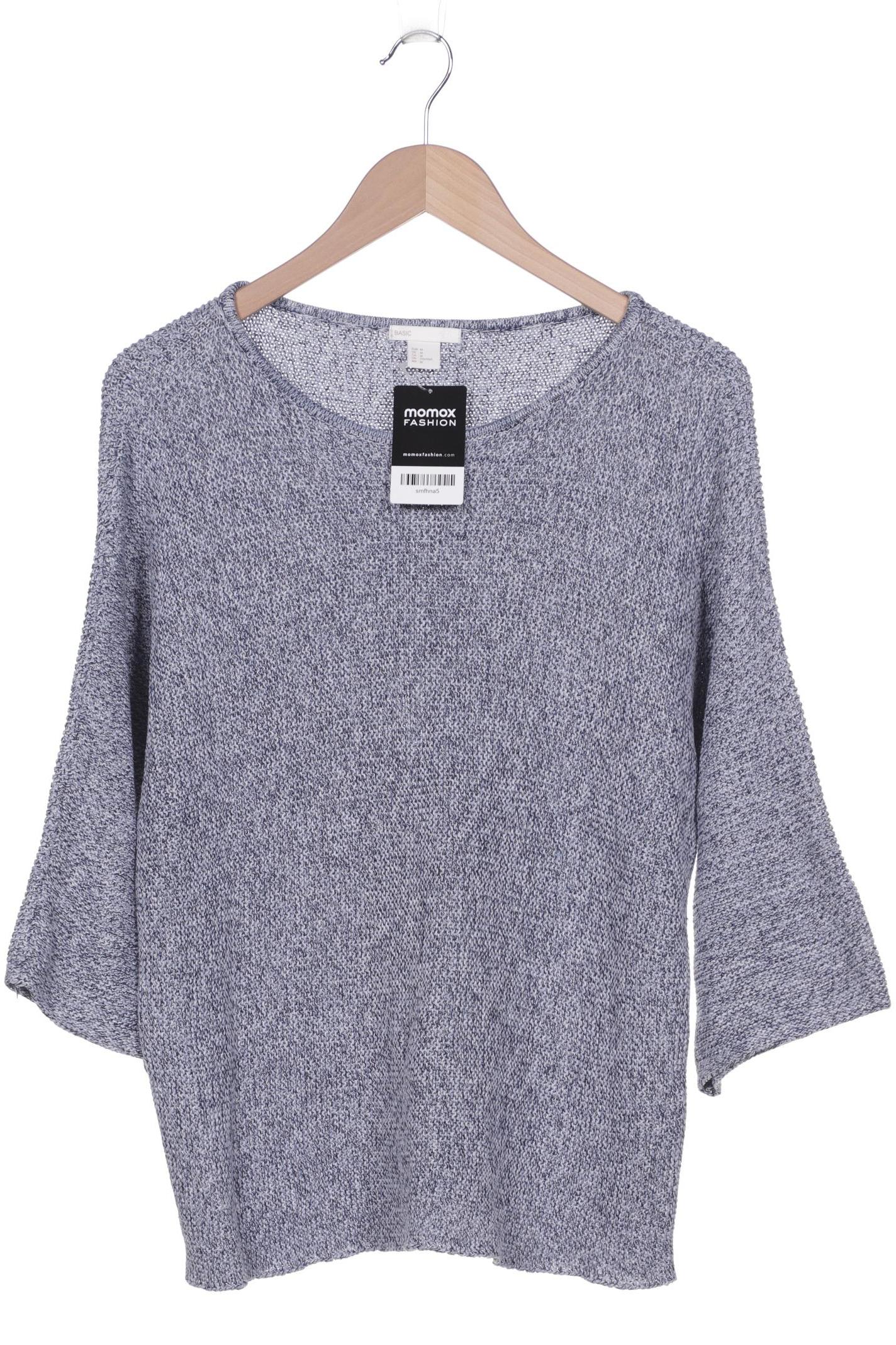 H&M Damen Pullover, hellblau, Gr. 38 von H&M