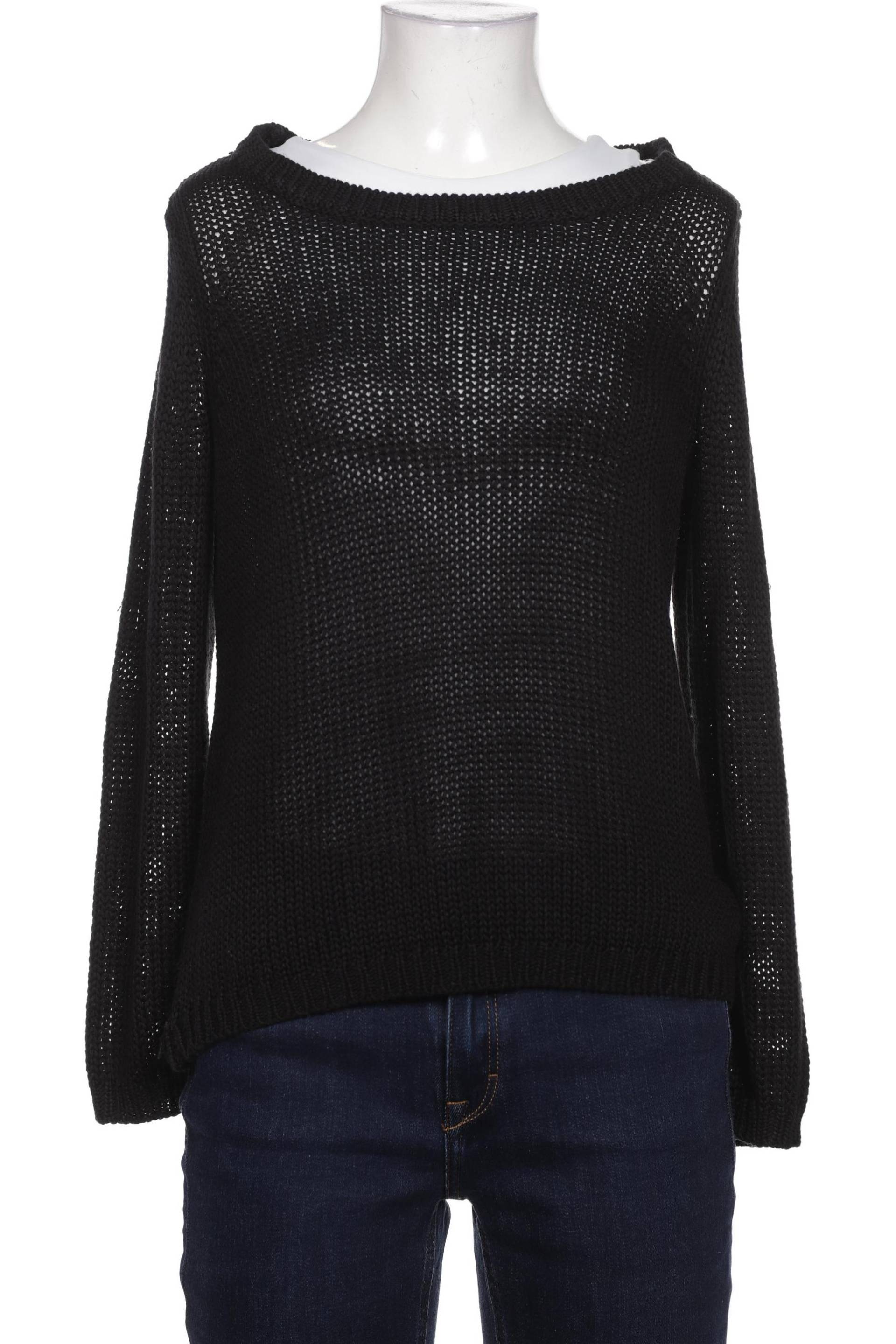 H&M Damen Pullover, schwarz, Gr. 34 von H&M