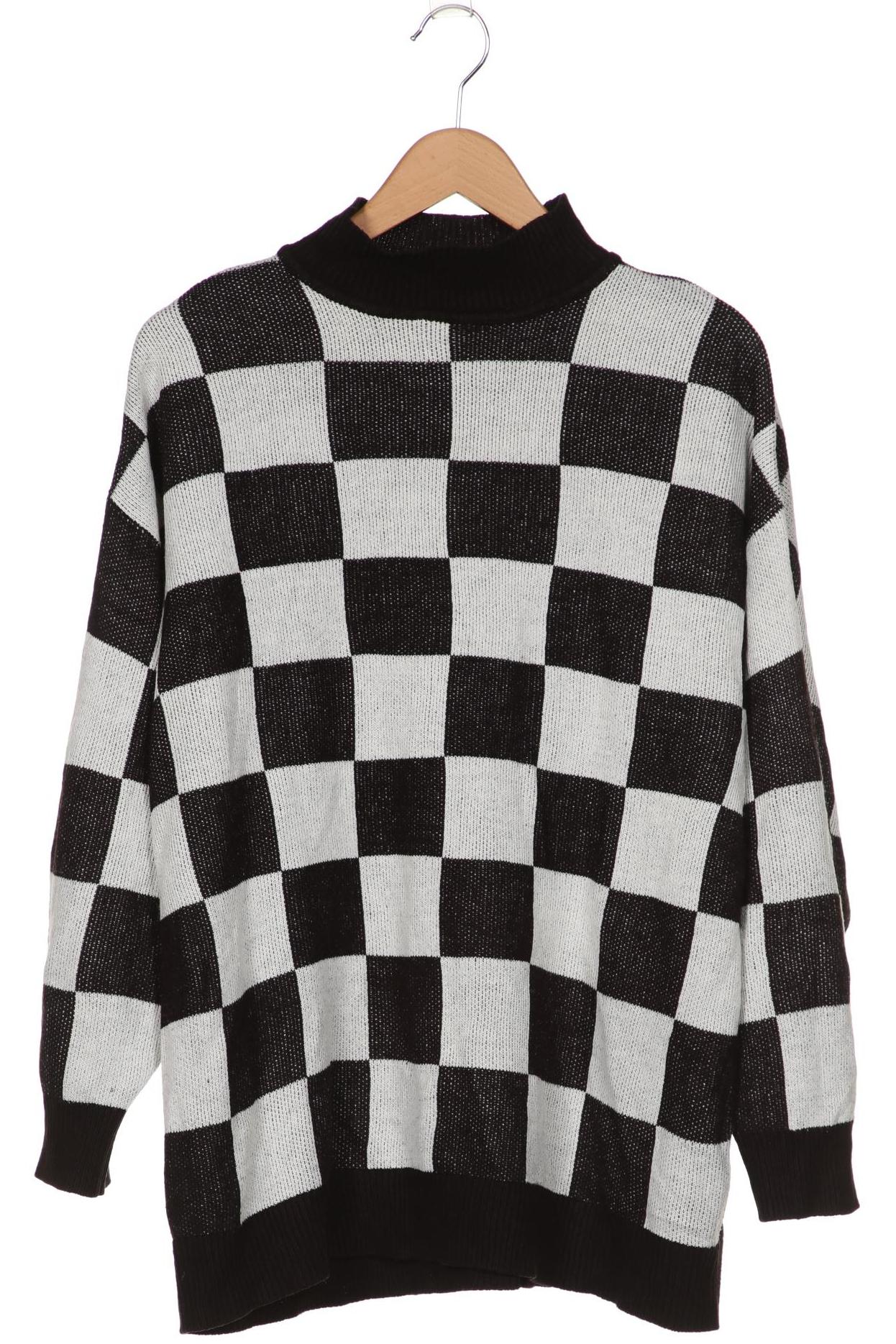 H&M Damen Pullover, schwarz, Gr. 38 von H&M