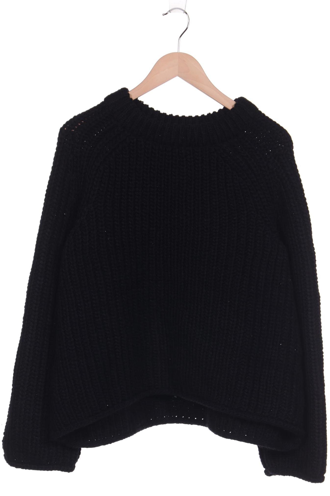 H&M Damen Pullover, schwarz, Gr. 44 von H&M