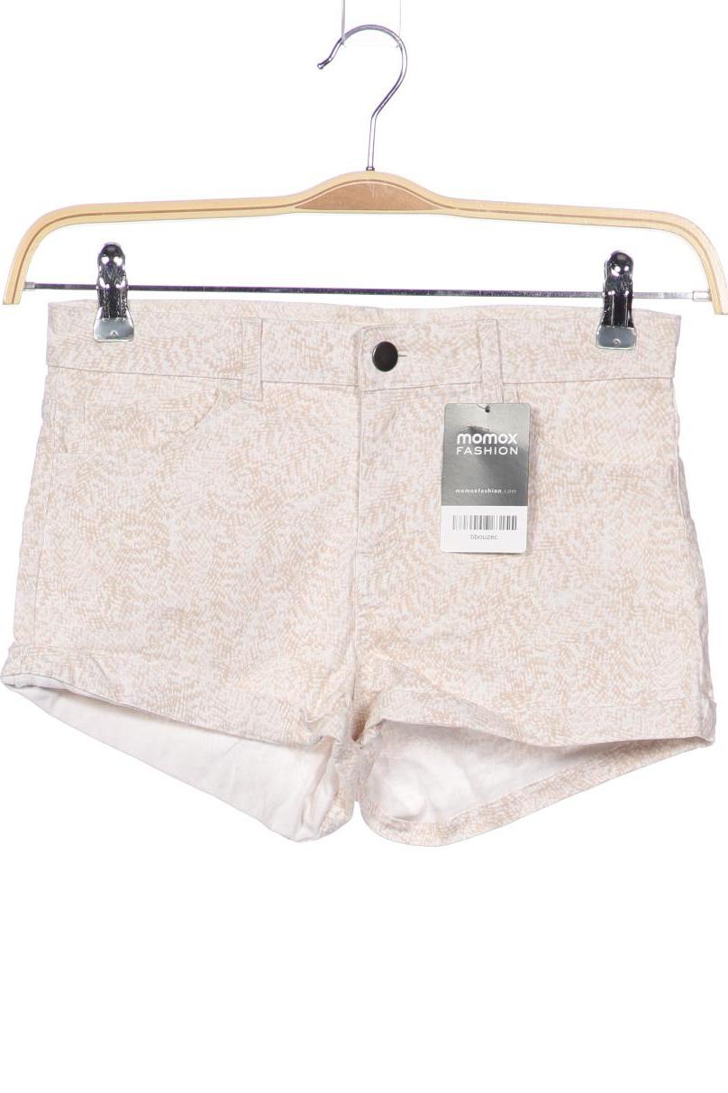 H&M Damen Shorts, beige von H&M