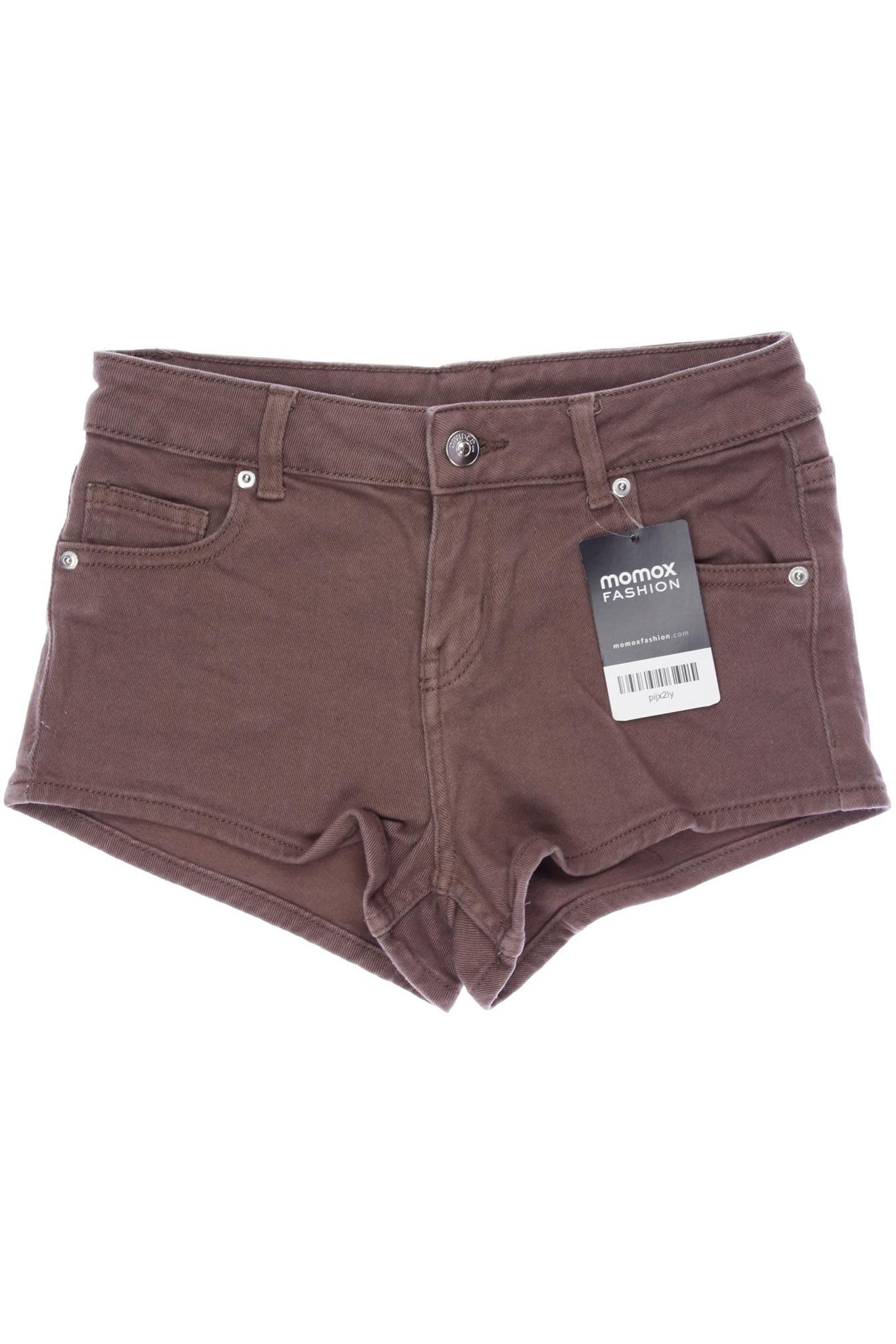 H&M Damen Shorts, braun von H&M