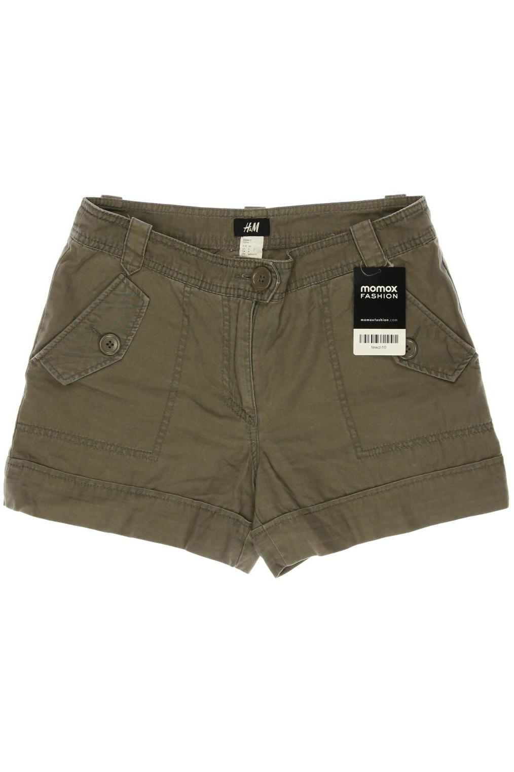 H&M Damen Shorts, braun von H&M