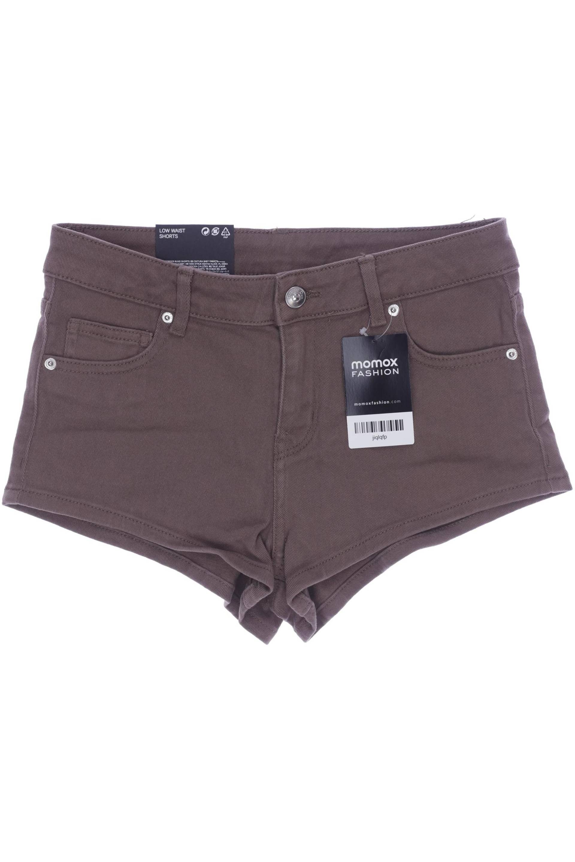 H&M Damen Shorts, braun von H&M