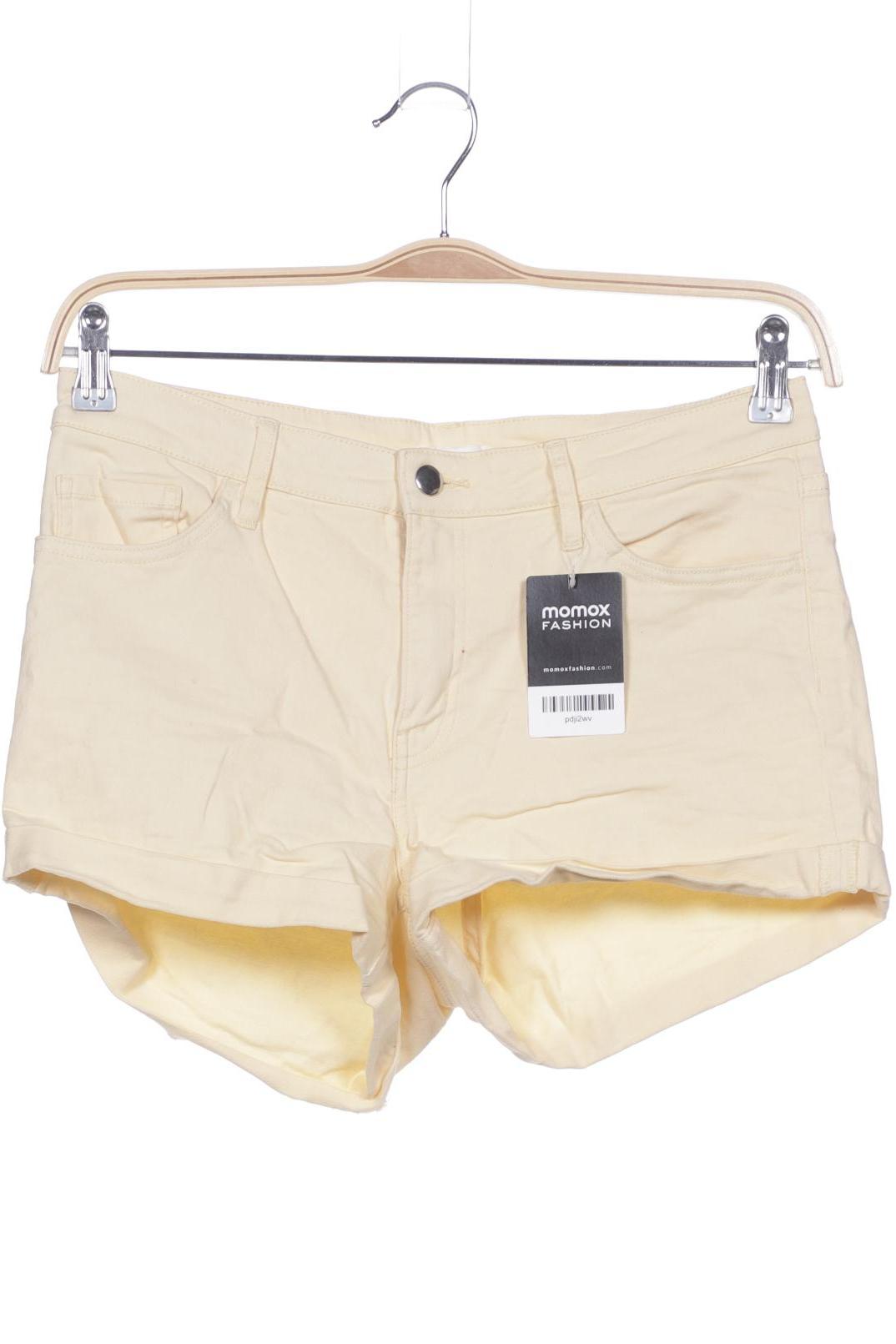 H&M Damen Shorts, gelb von H&M