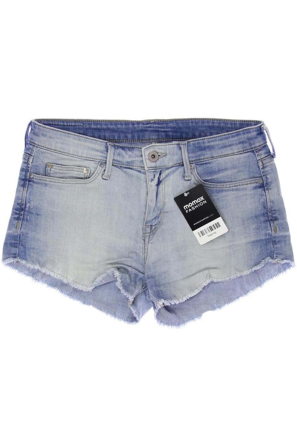 H&M Damen Shorts, hellblau, Gr. 34 von H&M