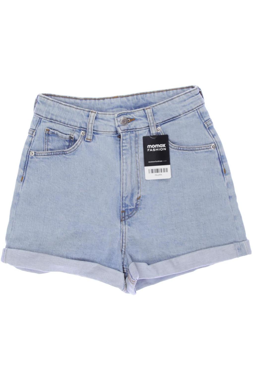 H&M Damen Shorts, hellblau, Gr. 34 von H&M
