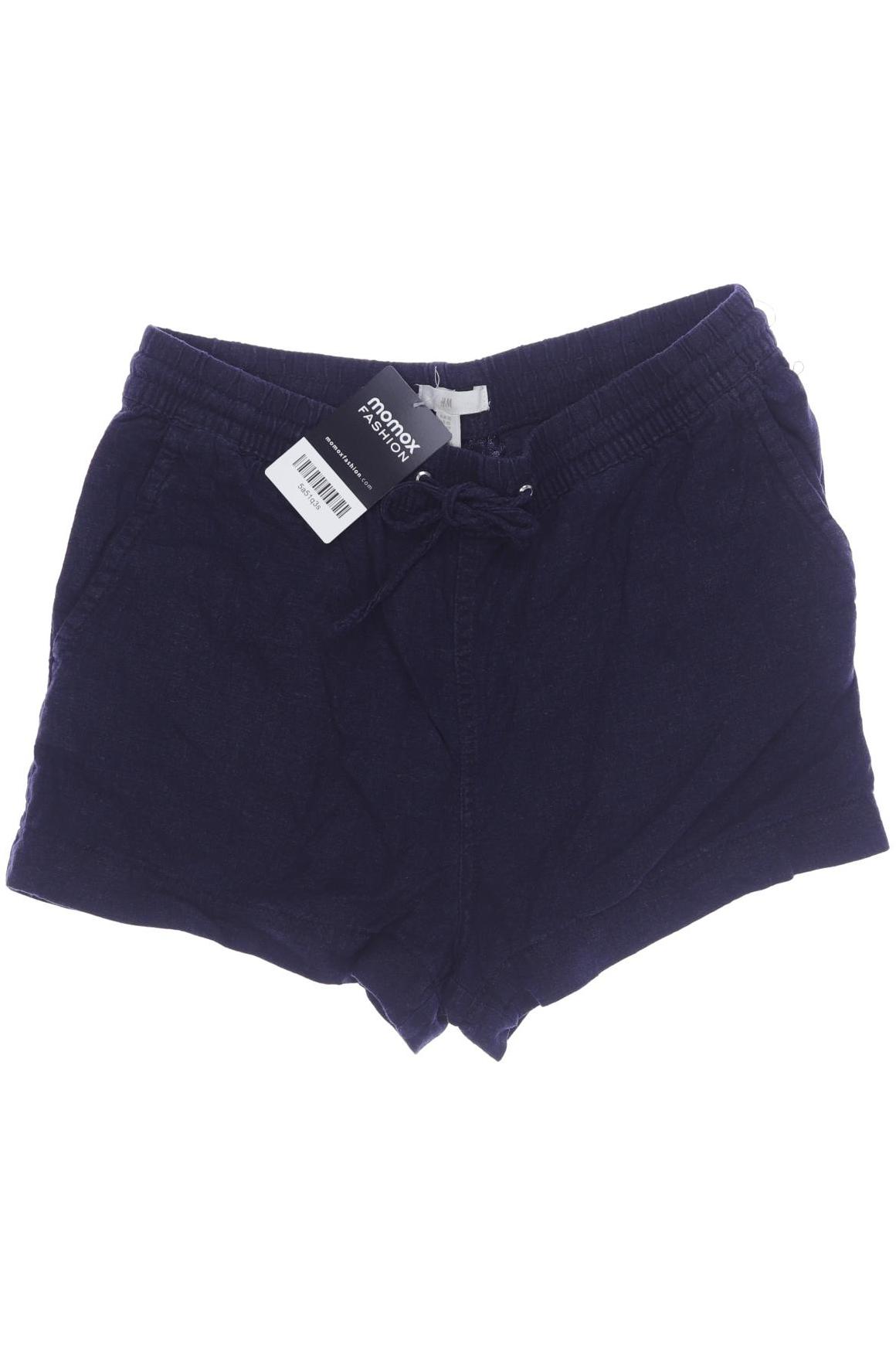 H&M Damen Shorts, marineblau, Gr. 34 von H&M