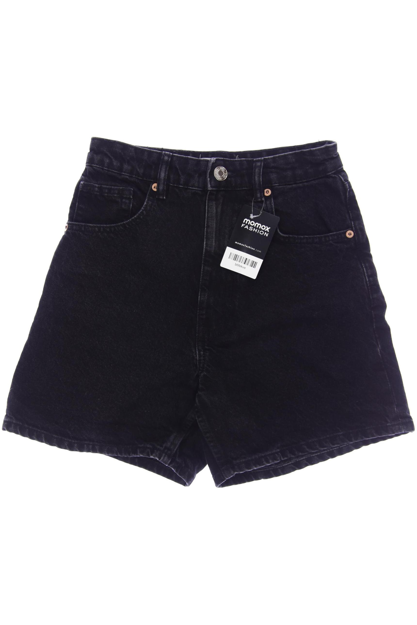 H&M Damen Shorts, schwarz von H&M