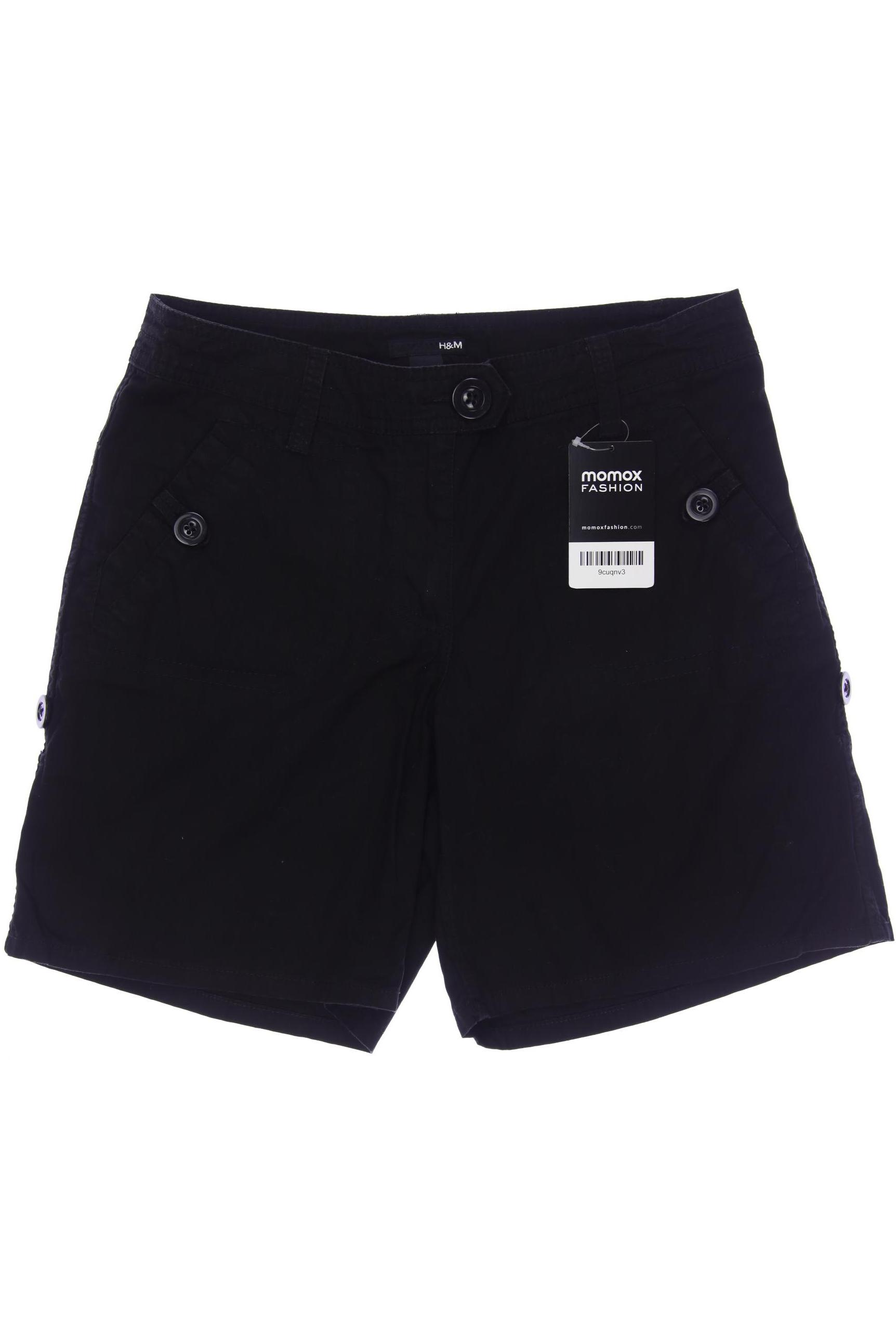 H&M Damen Shorts, schwarz von H&M