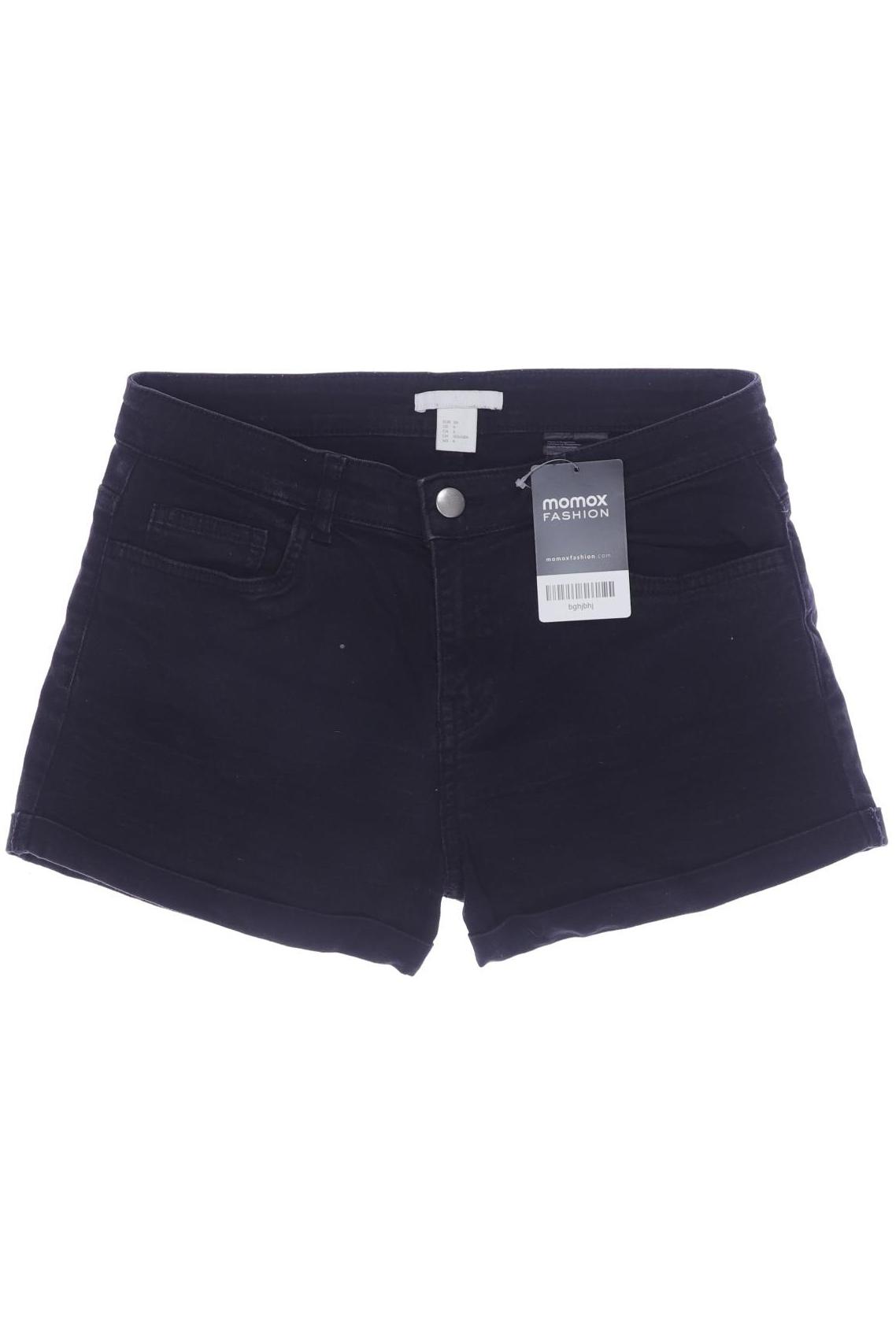 H&M Damen Shorts, schwarz von H&M