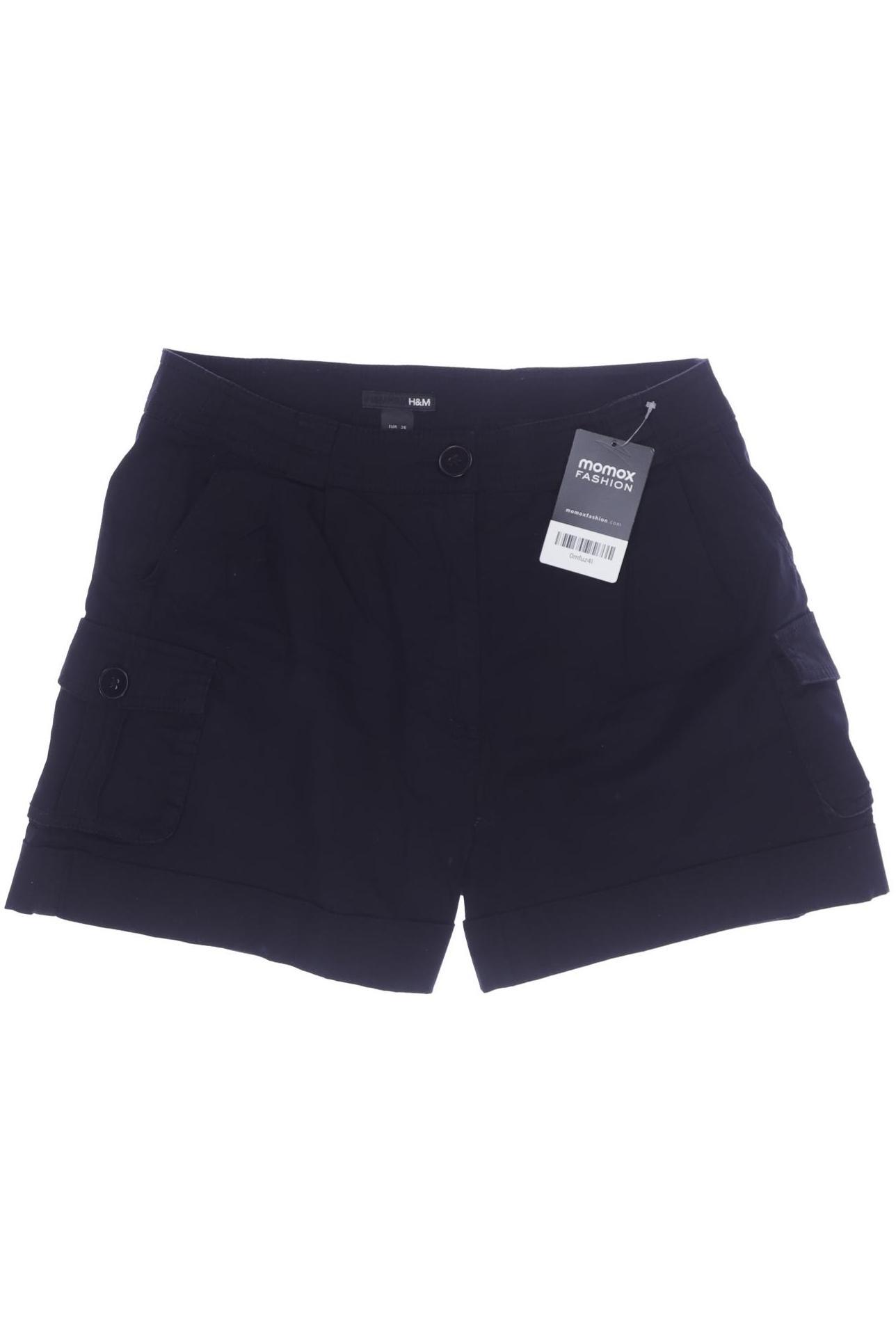 H&M Damen Shorts, schwarz von H&M