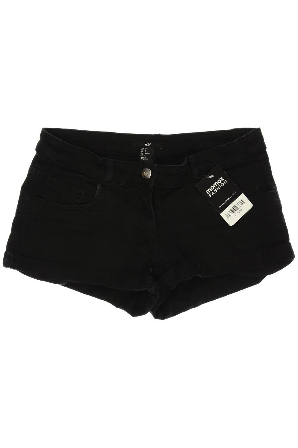 H&M Damen Shorts, schwarz von H&M