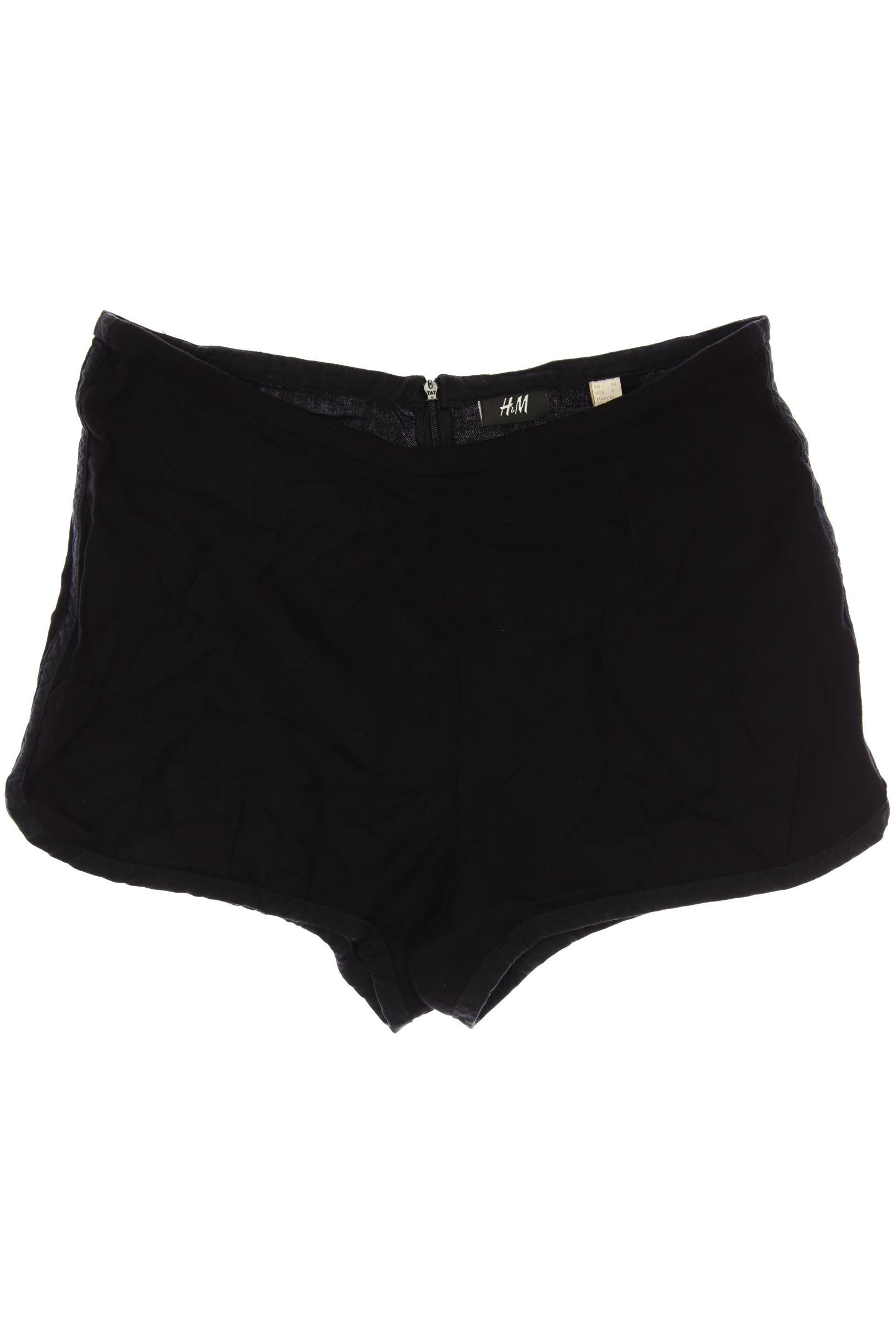 H&M Damen Shorts, schwarz von H&M